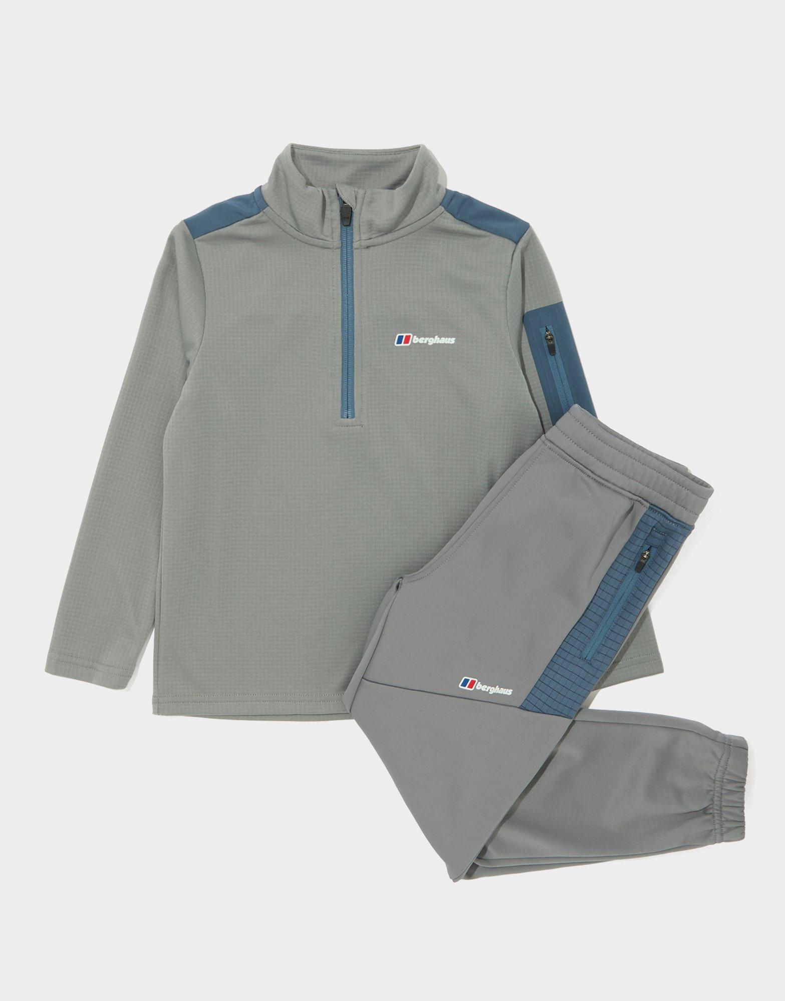Berghaus Trek 1/4 Zip Tracksuit Children