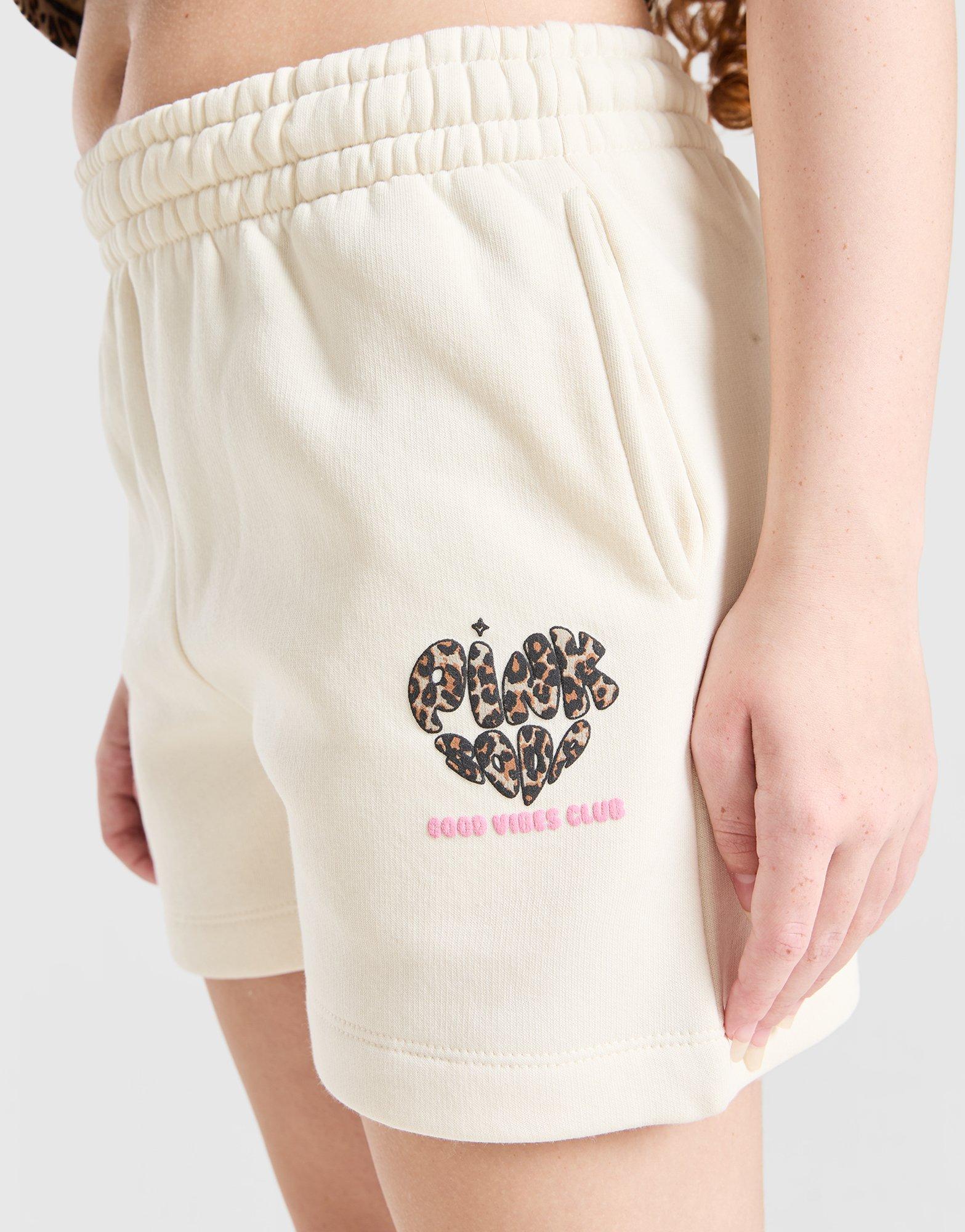 Pink Soda Sport Girls' Leopard Shorts Junior