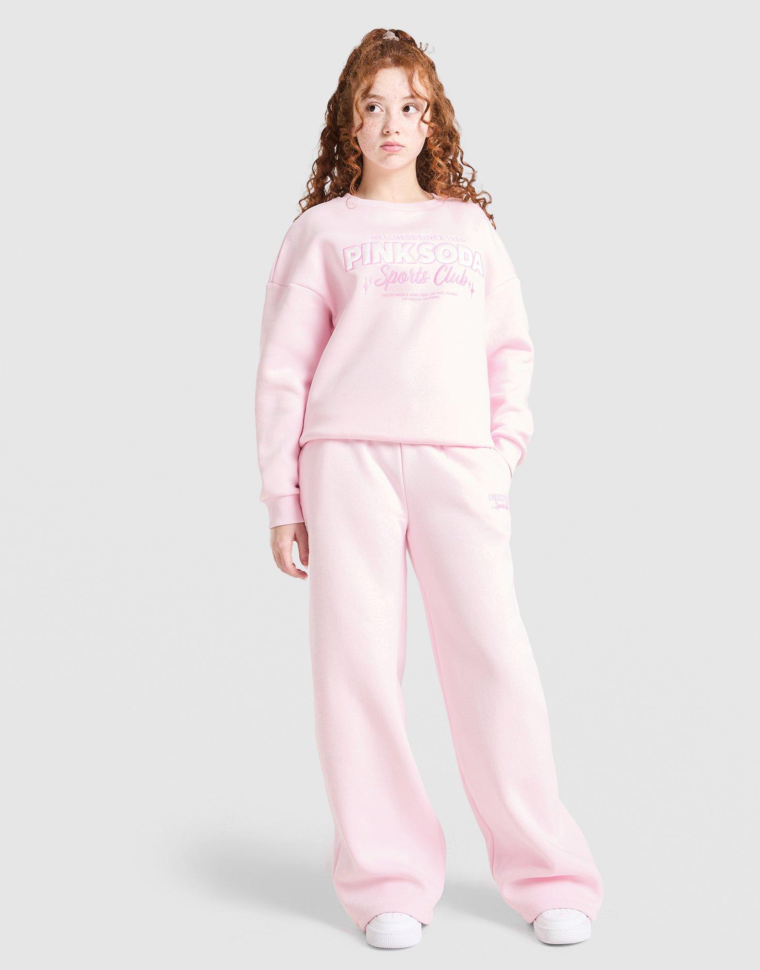 Pink Soda Sport Girls' Holiday Crew Sweatshirt Junior