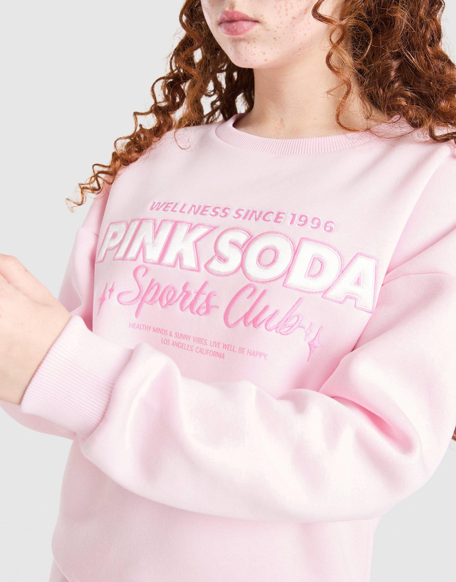 Pink Soda Sport Girls' Holiday Crew Sweatshirt Junior