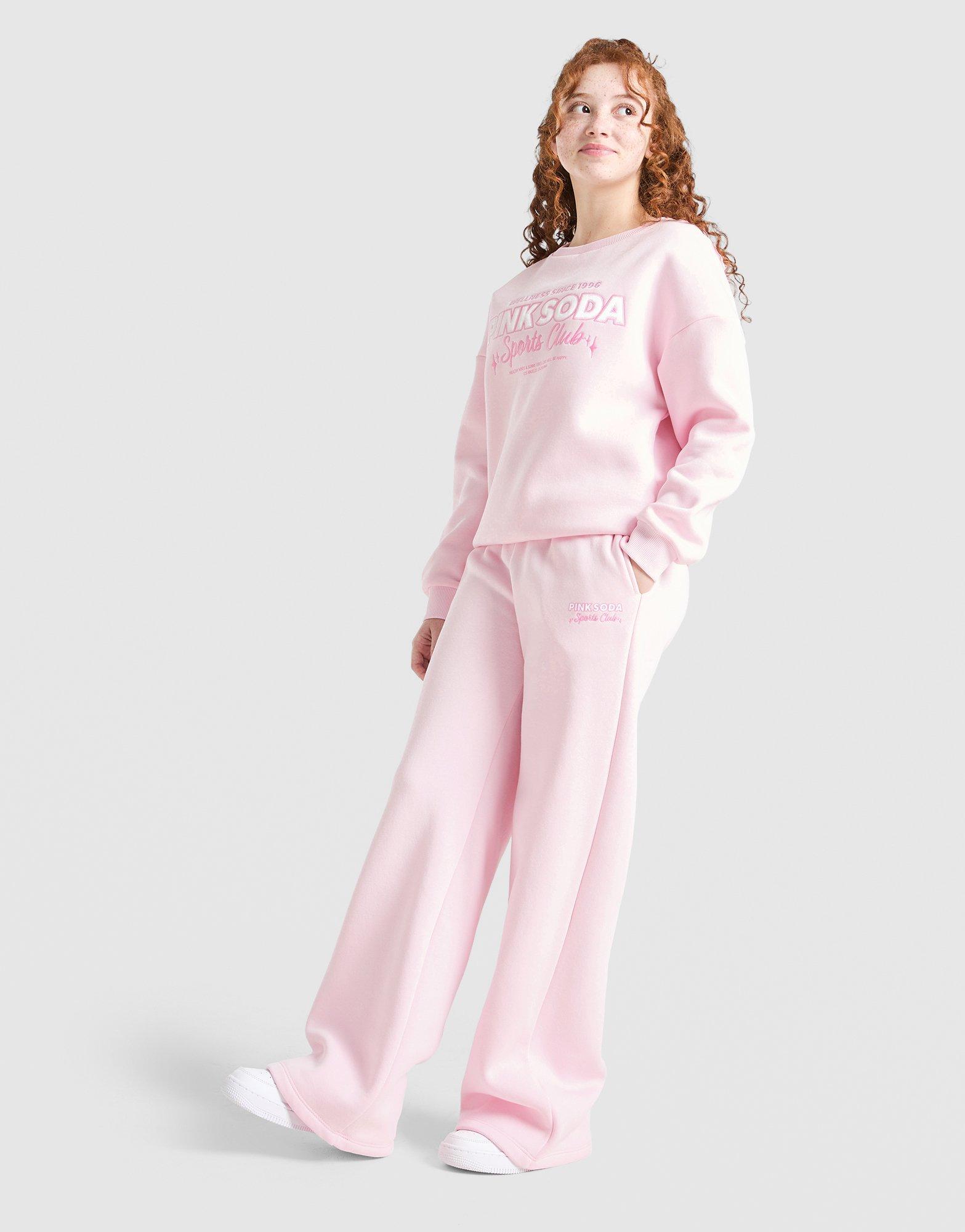 Pink Soda Sport Girls' Holiday Wide Leg Joggers Junior