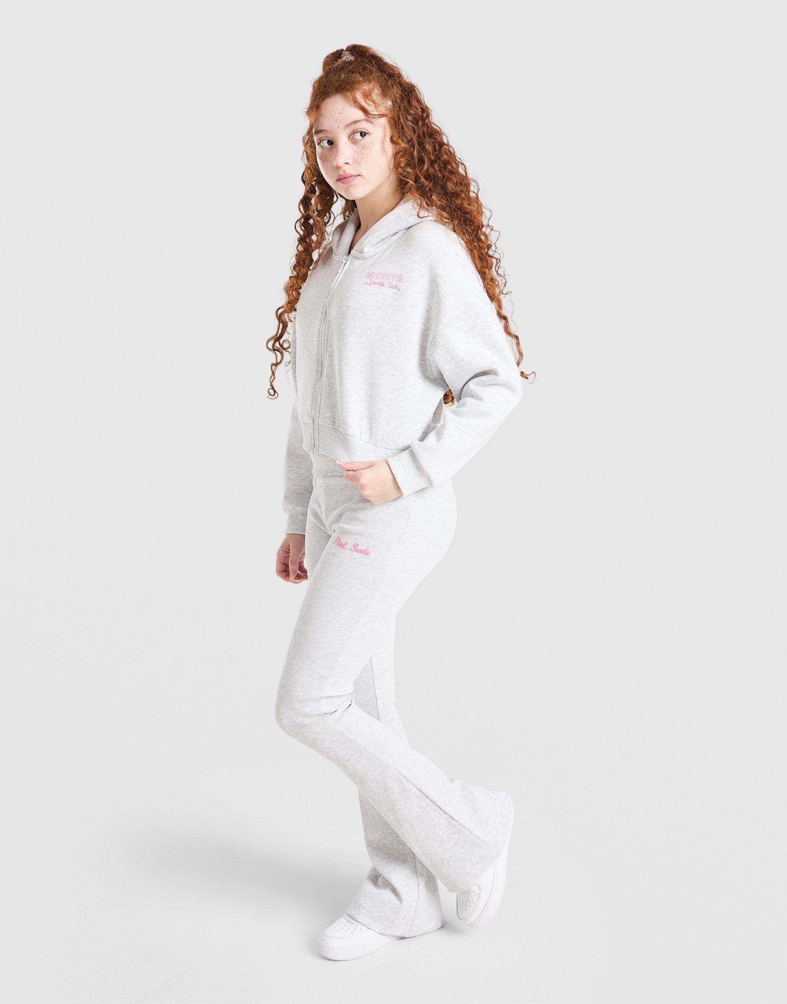 Pink Soda Sport Girls' Holiday Cropped Hoodie Junior