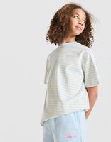 Pink Soda Sport Girls' Stripe Oversized T-Shirt Junior