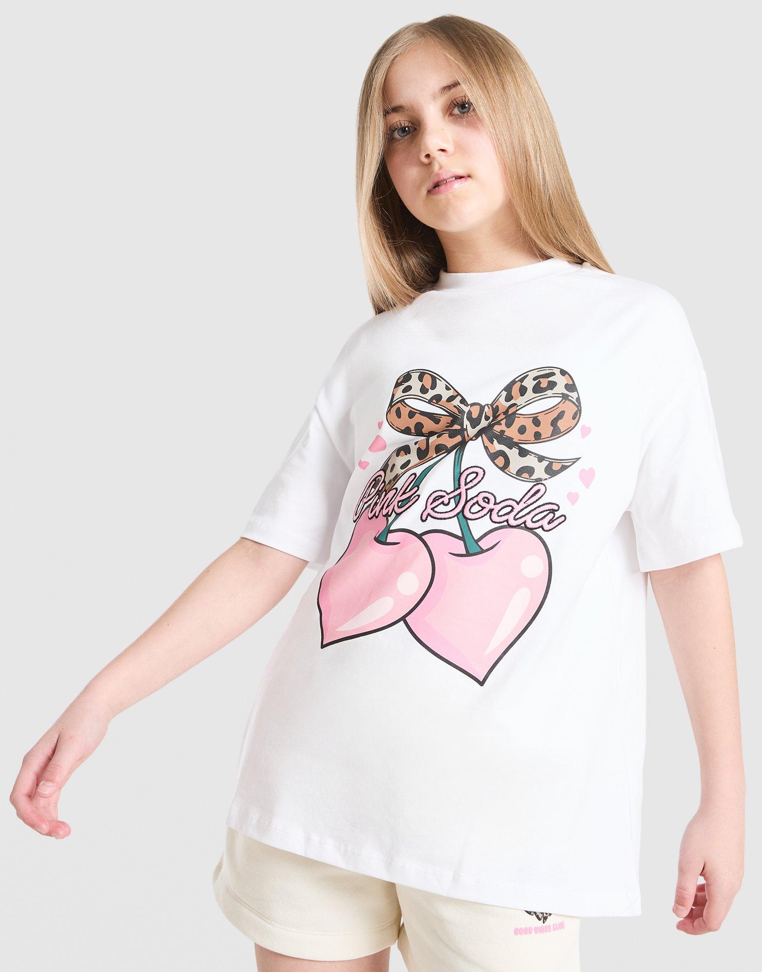 Pink Soda Sport Girls' Cherry T-Shirt Junior