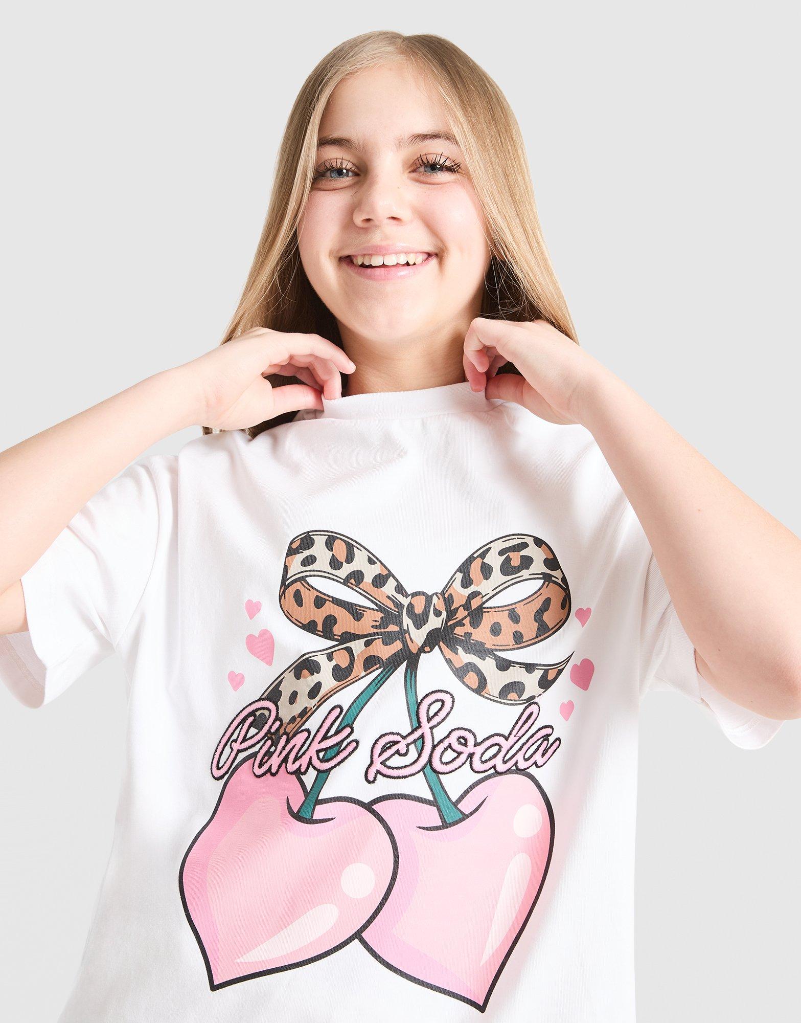 Pink Soda Sport Girls' Cherry T-Shirt Junior