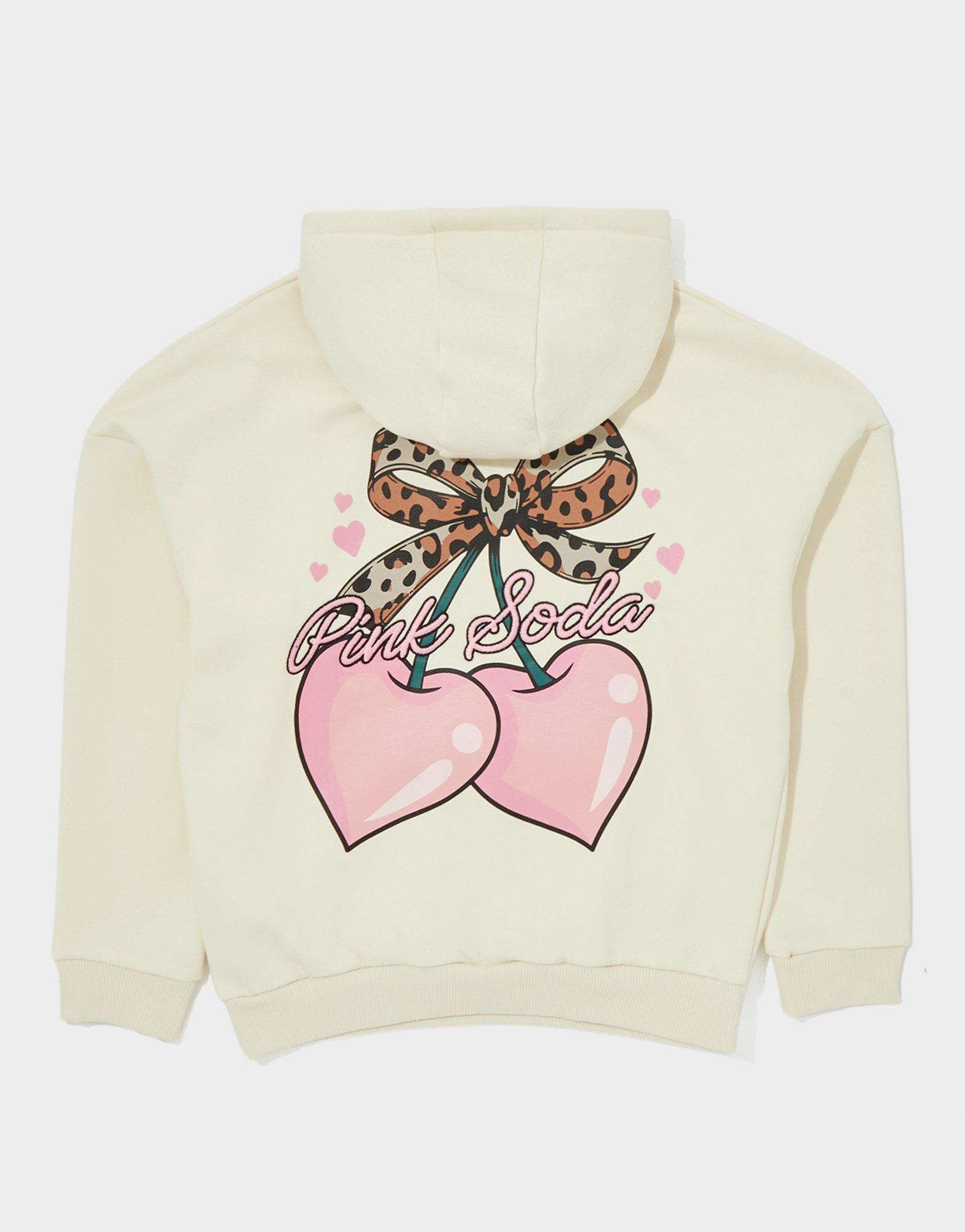 Pink Soda Sport Girls' Cherry Hoodie Junior