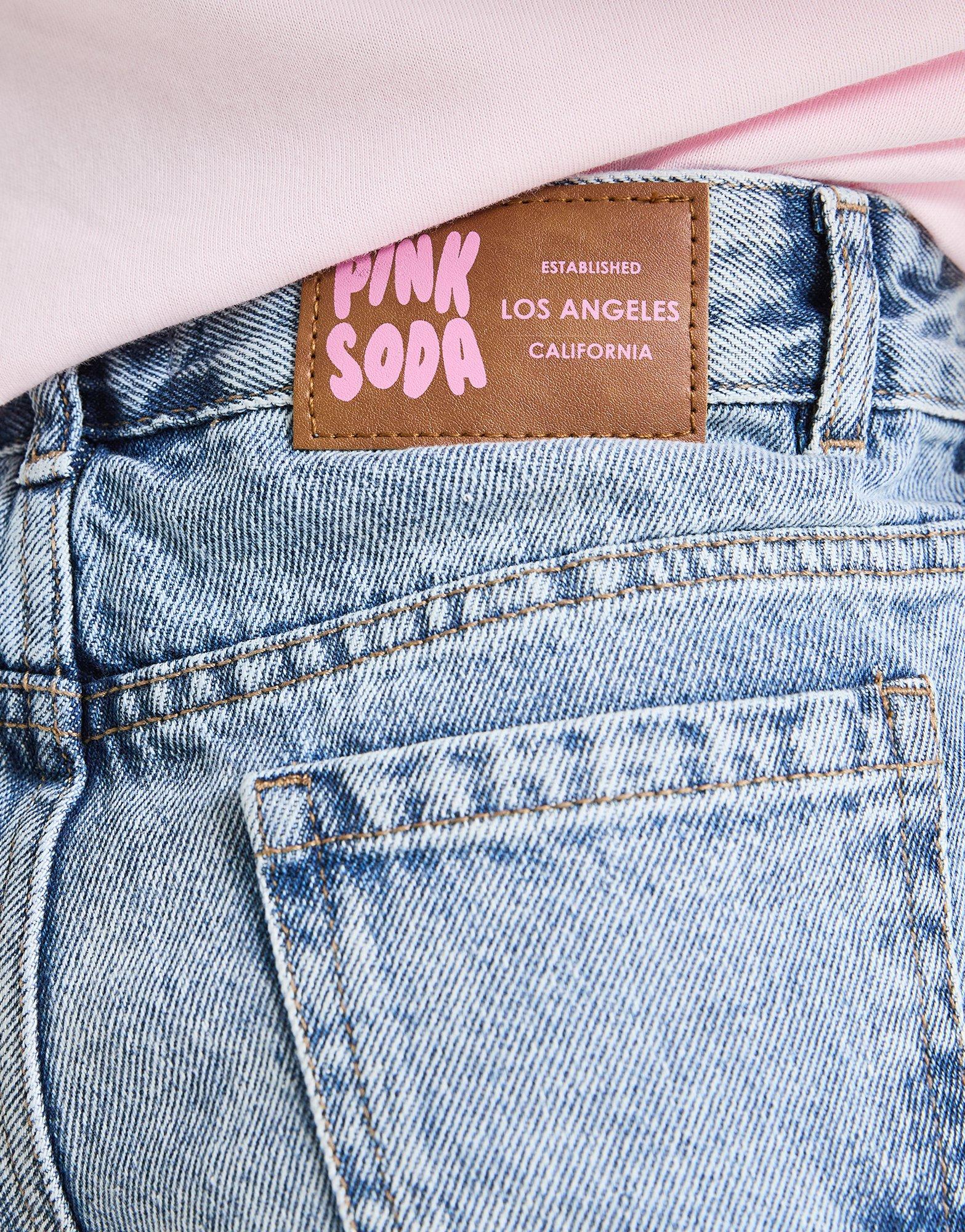 Pink Soda Sport Girls' Denim Shorts Junior