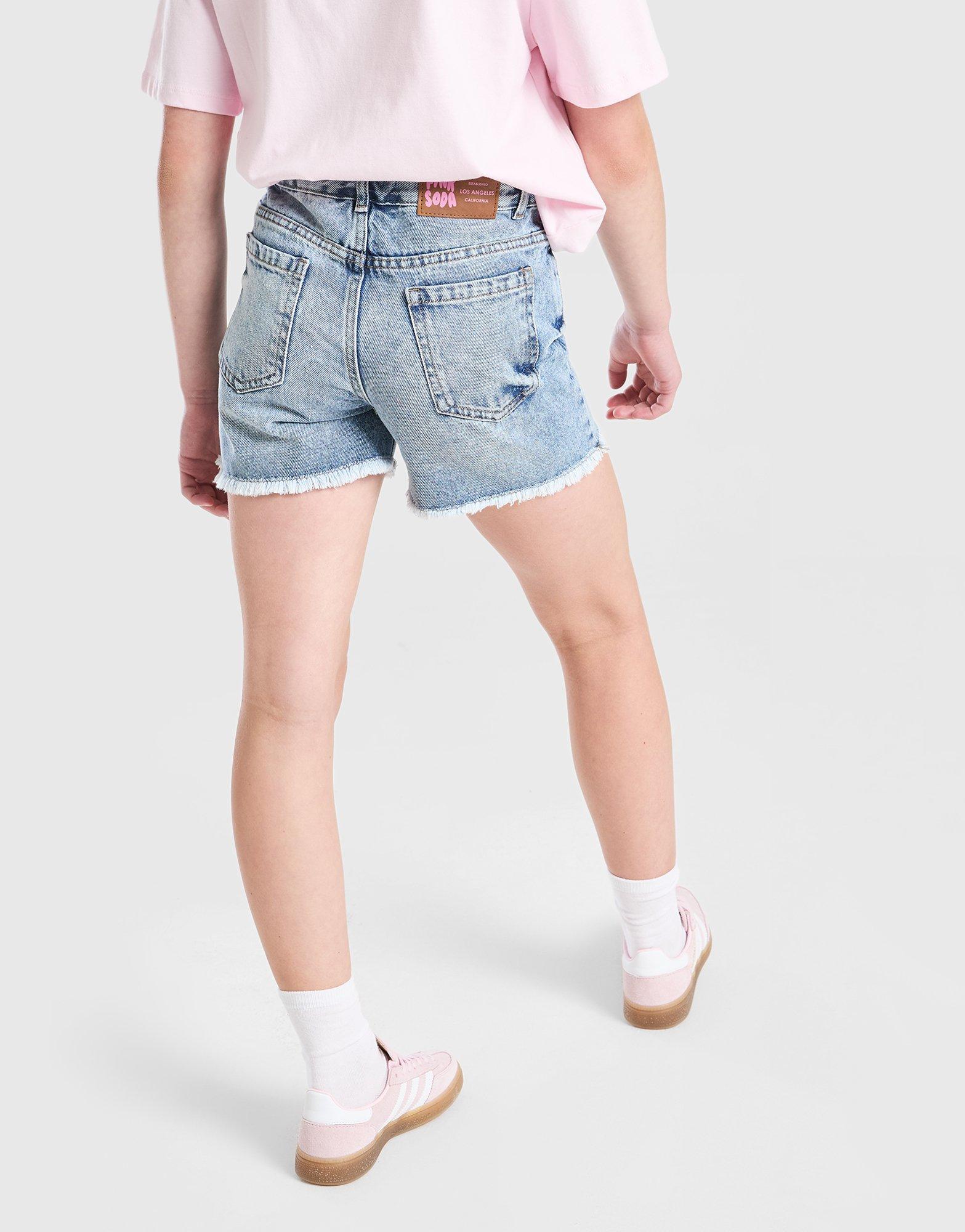 Pink Soda Sport Girls' Denim Shorts Junior
