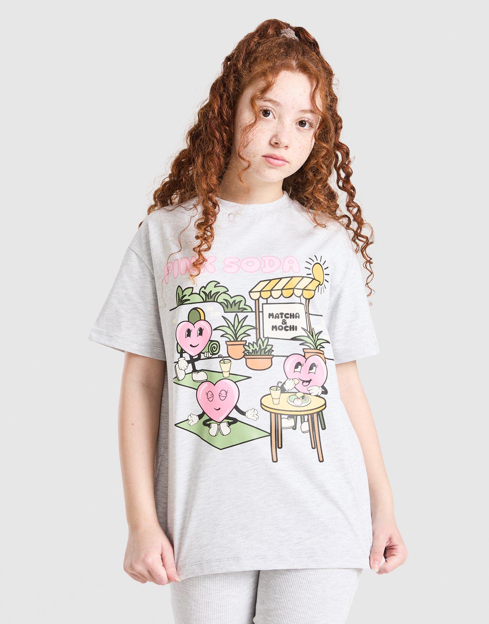 Pink Soda Sport Girls' Mochi T-Shirt Junior