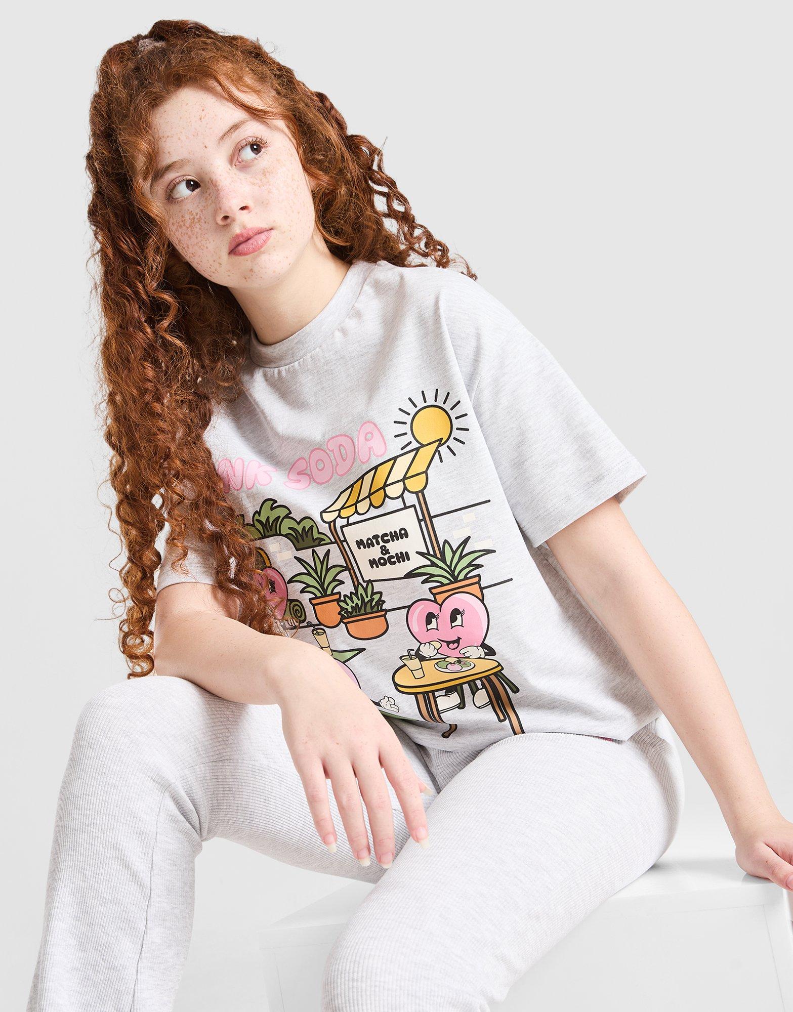 Pink Soda Sport Girls' Mochi T-Shirt Junior