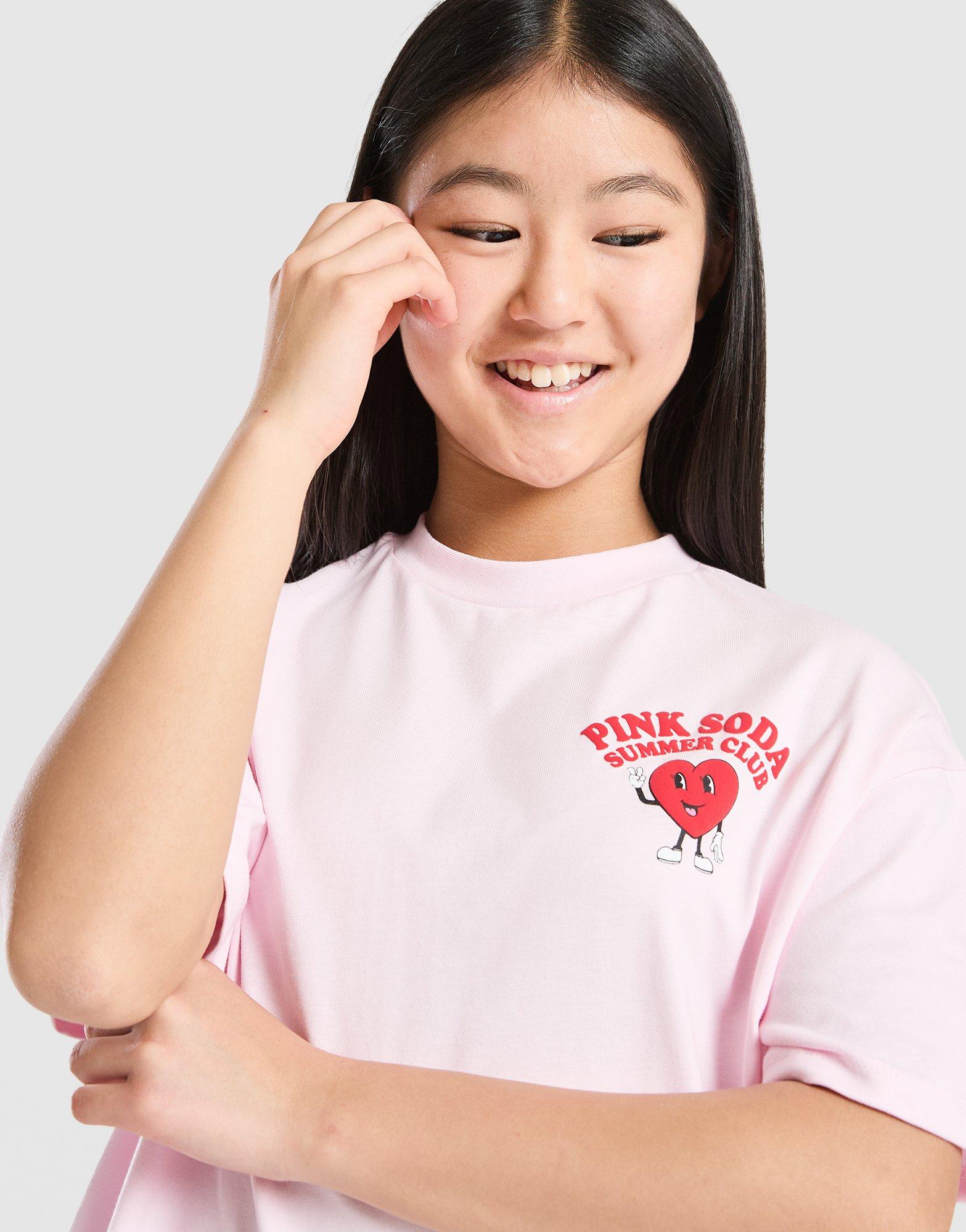 Pink Soda Sport Camiseta Summer Club Girls' Júnior