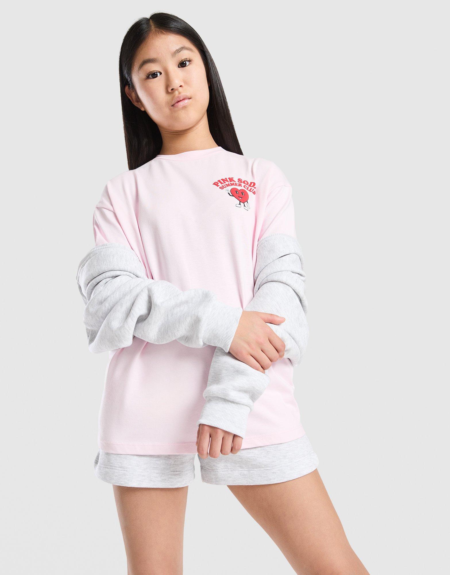 Pink Soda Sport Girls' Summer Club T-Shirt Junior