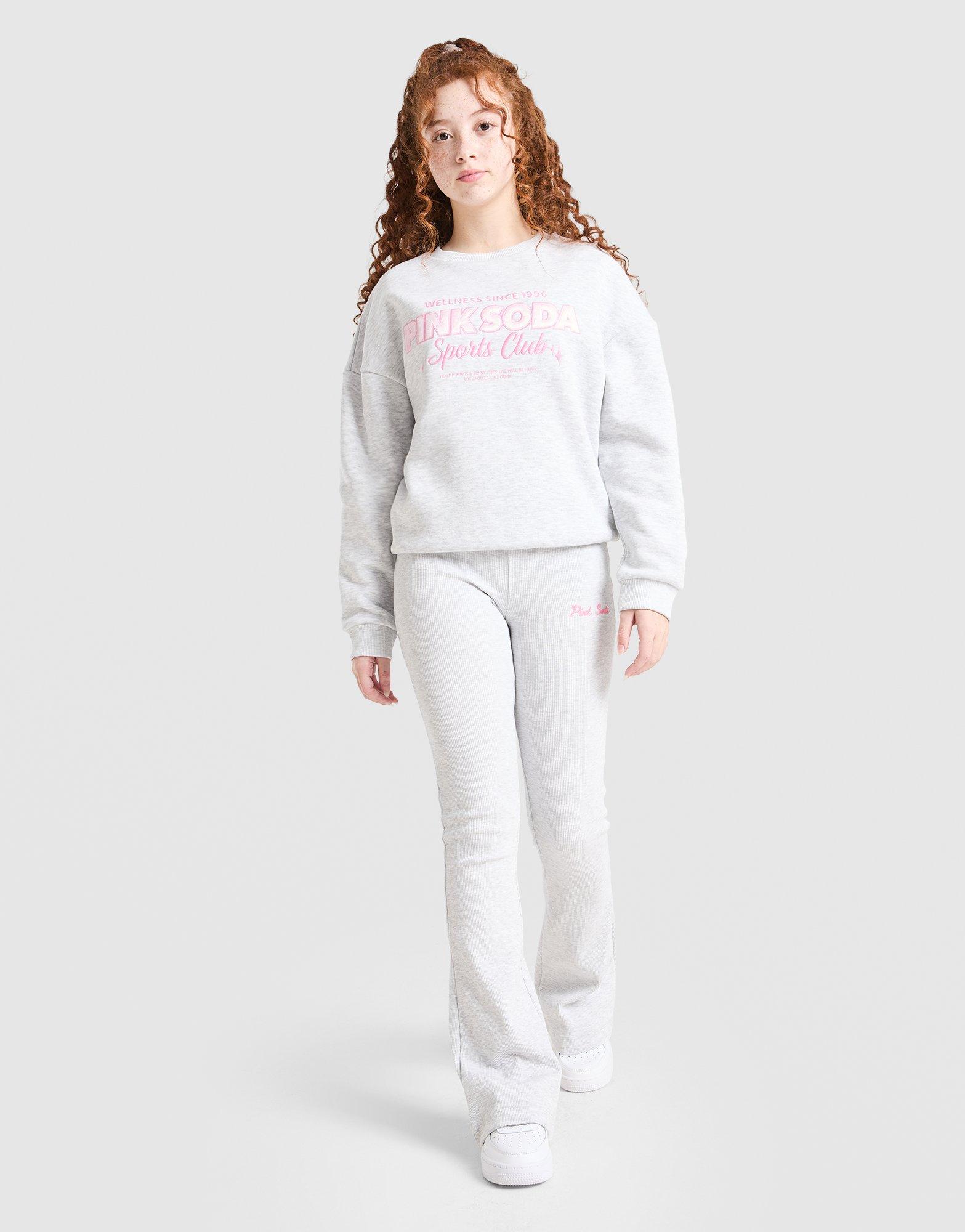 Pink Soda Sport Girls' Holiday Crew Sweatshirt Junior