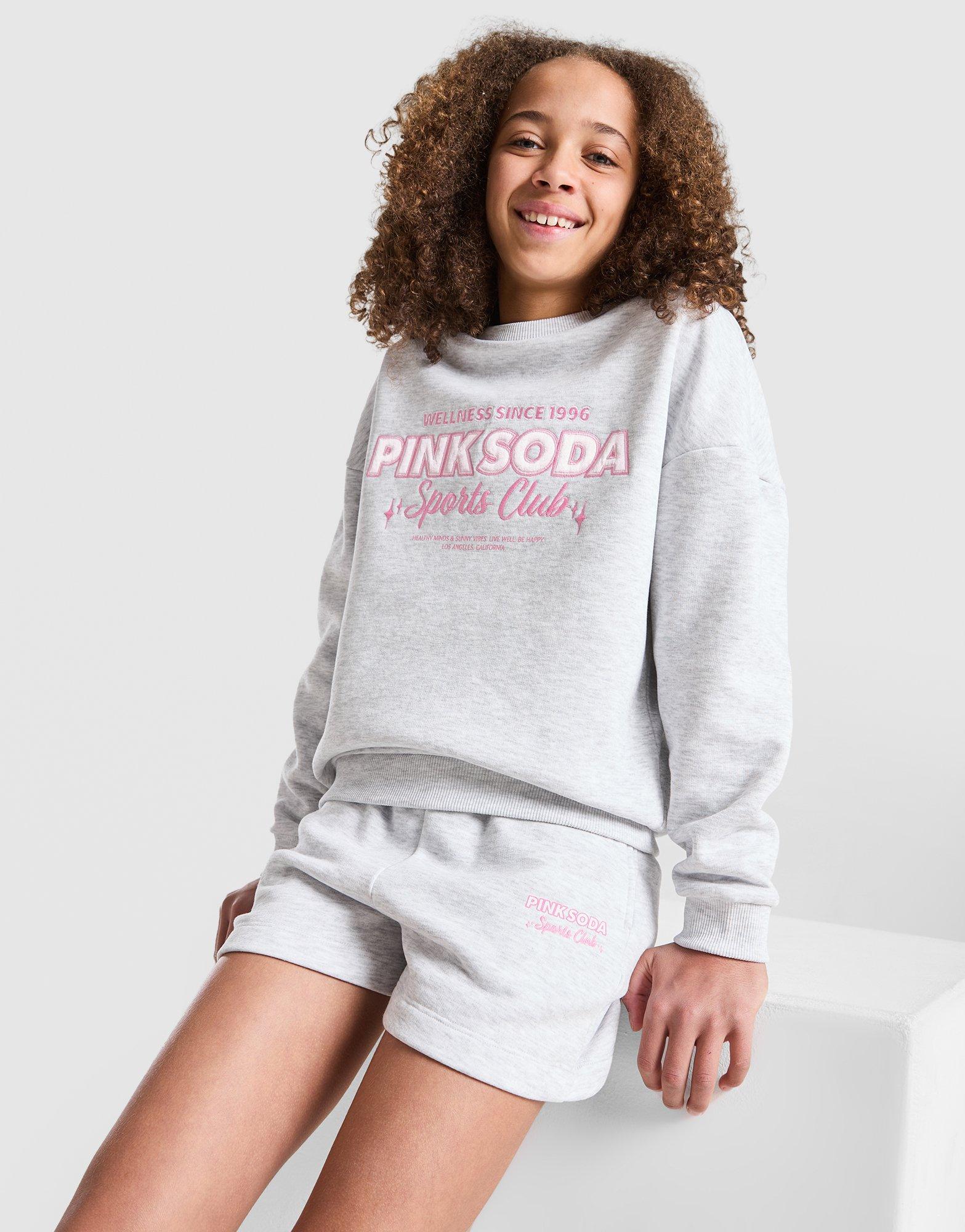 Pink Soda Sport Girls' Holiday Crew Sweatshirt Junior