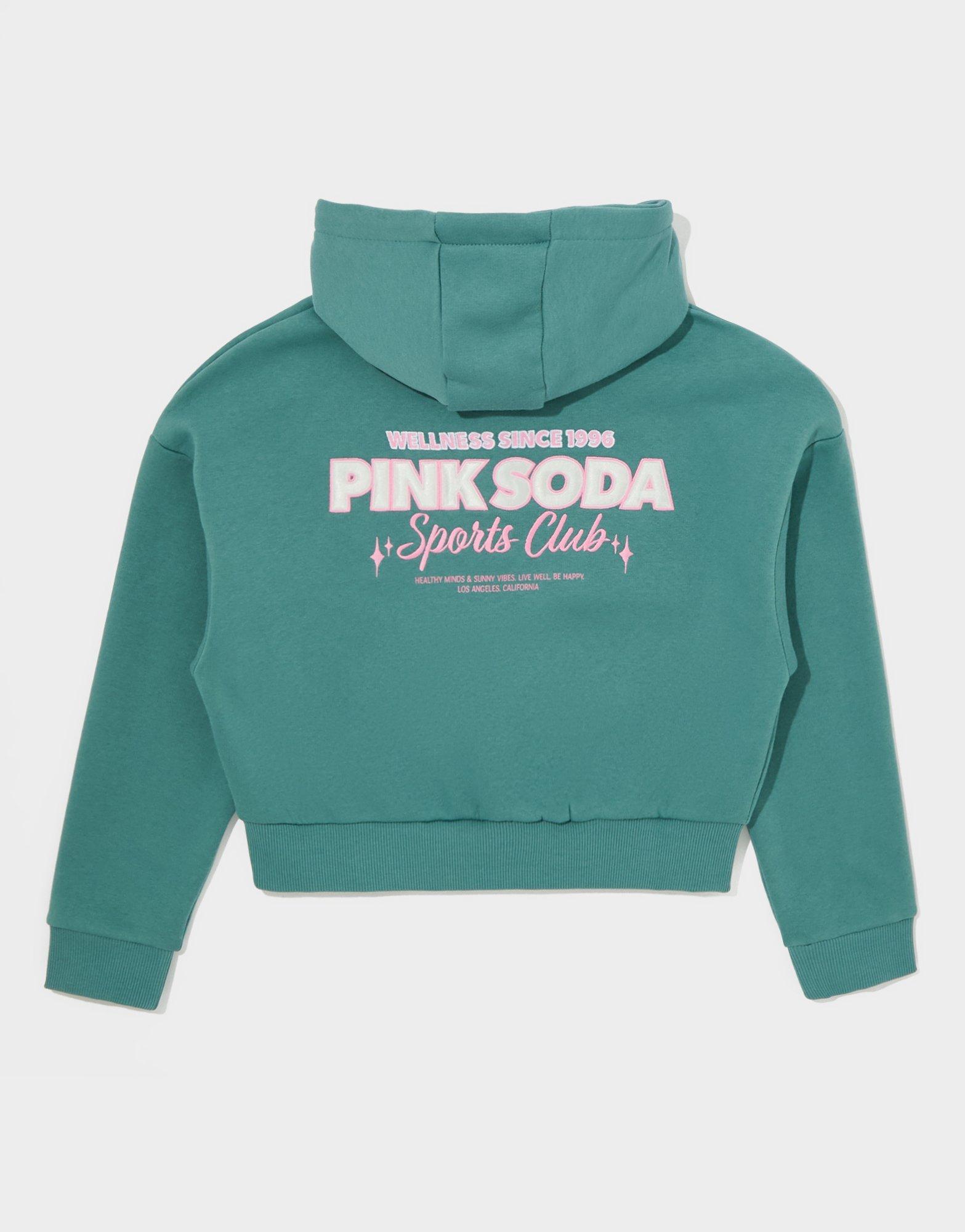 Pink Soda Sport Girls' Holiday Cropped Hoodie Junior