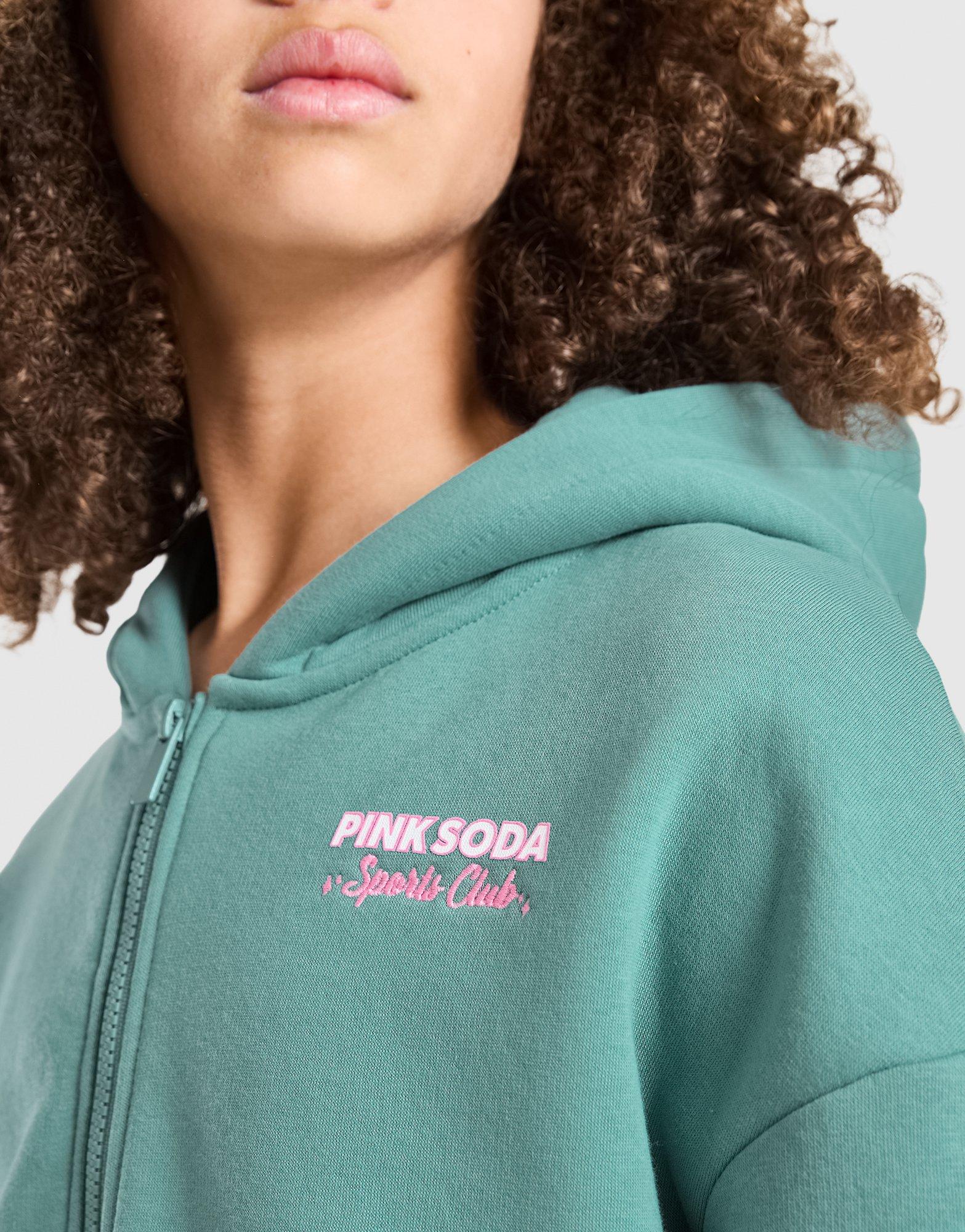 Pink Soda Sport Girls' Holiday Cropped Hoodie Junior