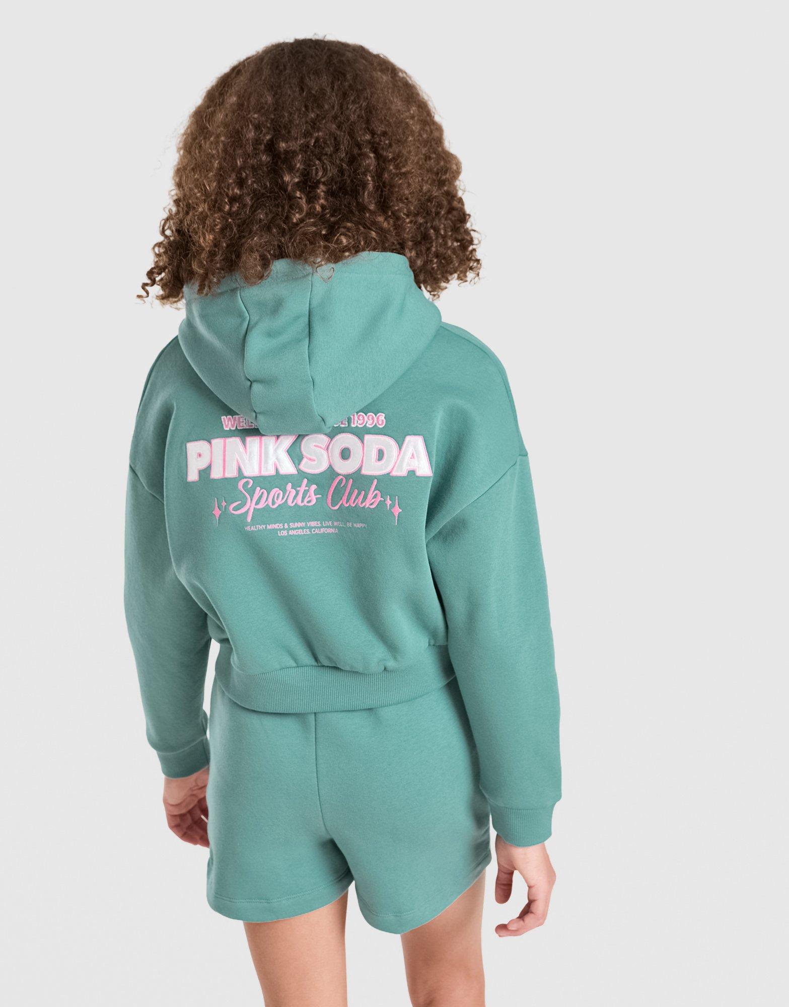 Pink Soda Sport Girls' Holiday Cropped Hoodie Junior