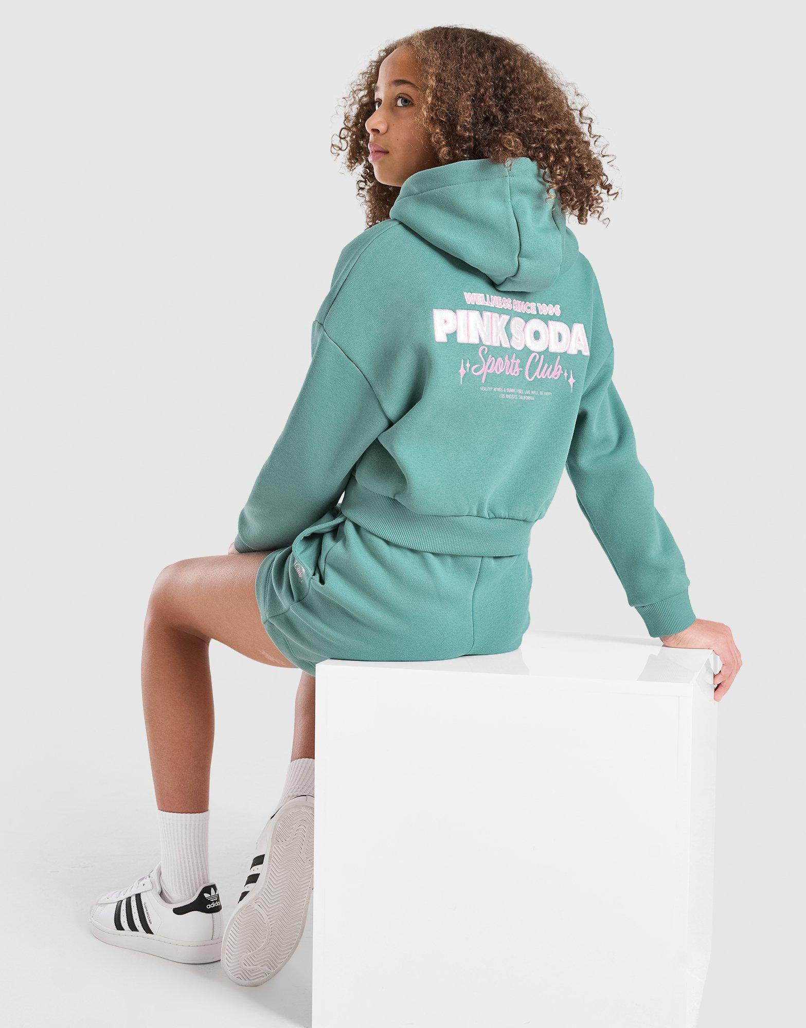 Pink Soda Sport Girls' Holiday Cropped Hoodie Junior