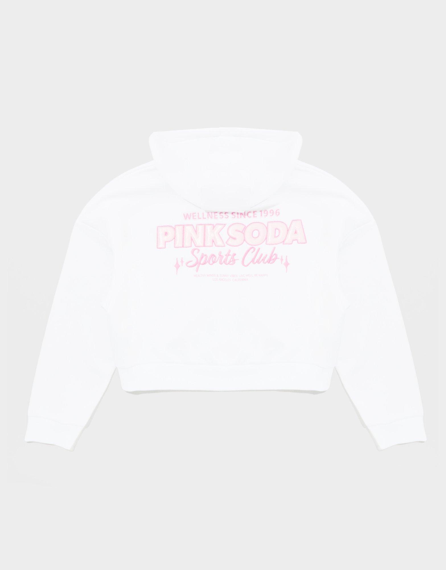 Pink Soda Sport Girls' Holiday Cropped Hoodie Junior