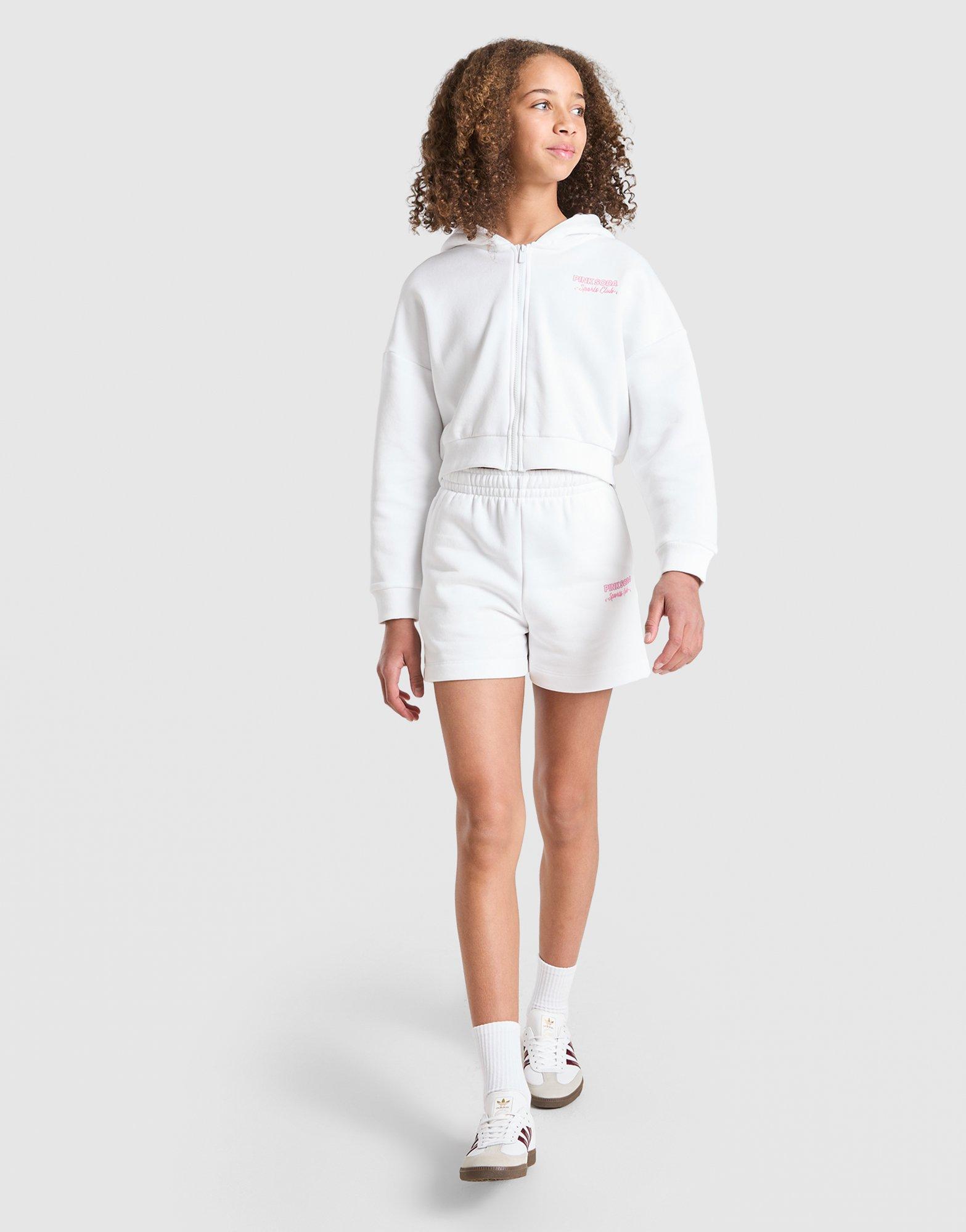 Pink Soda Sport Girls' Holiday Cropped Hoodie Junior