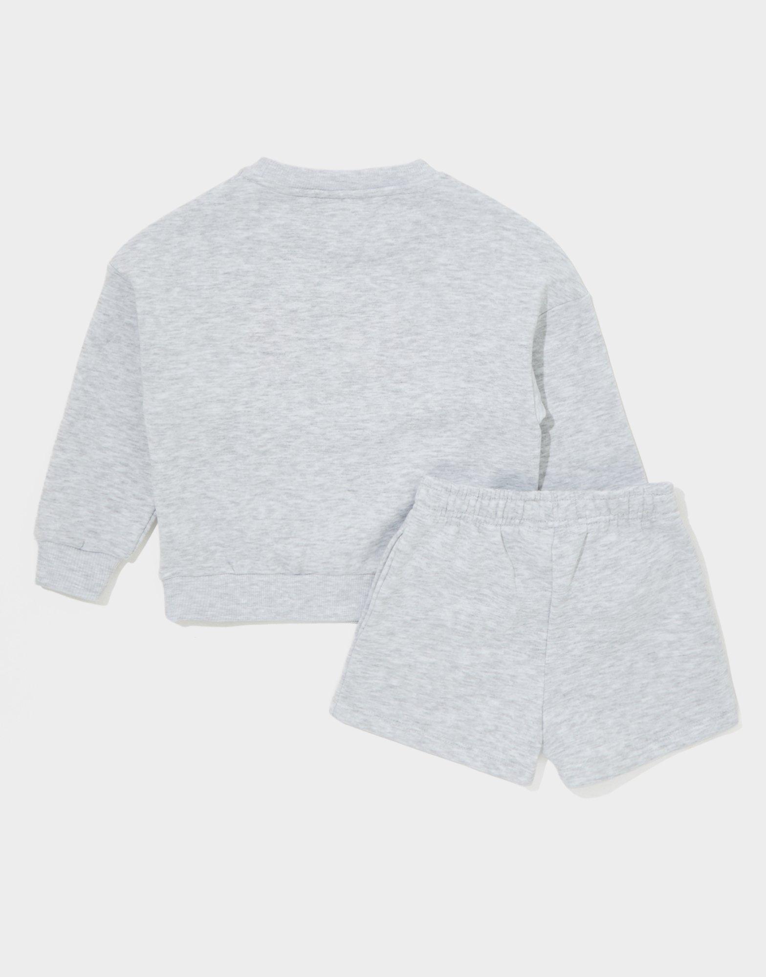 Pink Soda Sport Girls' Holiday Crew Sweatshirt Set Children