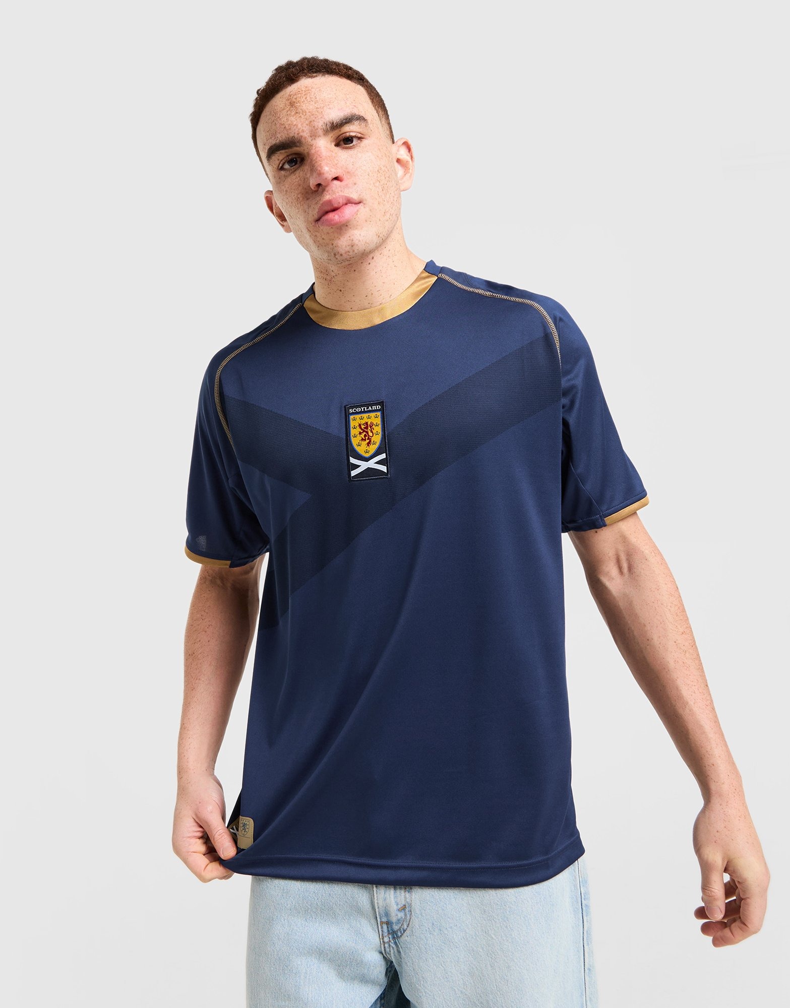 Blue Score Draw Scotland '07 Home Retro Shirt - JD Sports Global