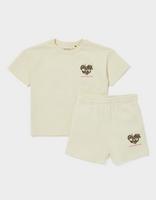 Pink Soda Sport Girls' Leopard T-Shirt/Shorts Set Children