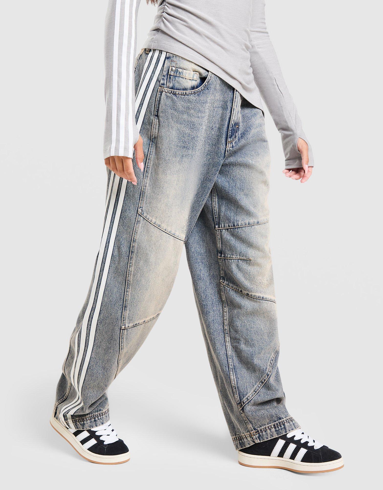 adidas Originals Jean 3-Stripes Denim Barrel