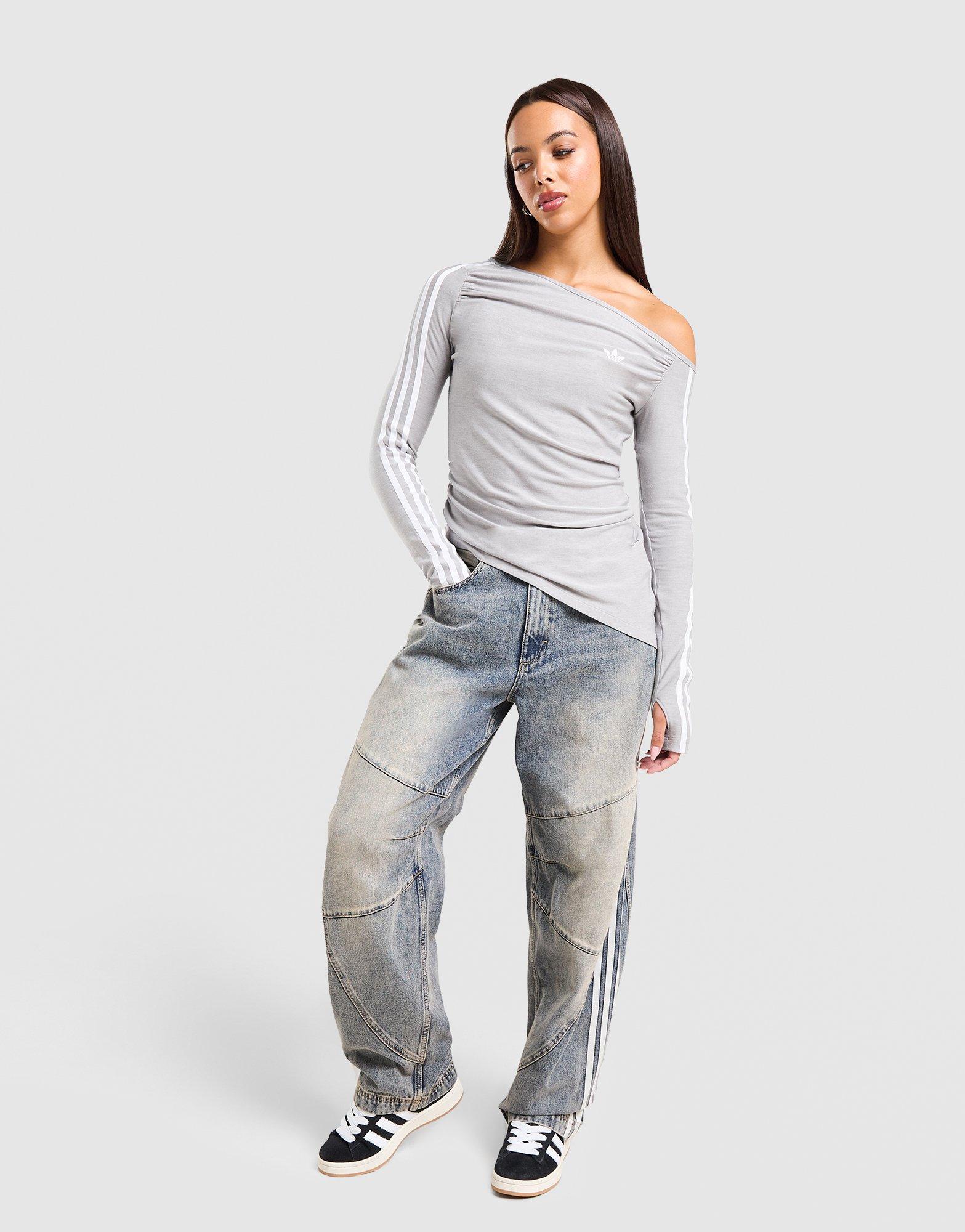 adidas Originals Jean 3-Stripes Denim Barrel