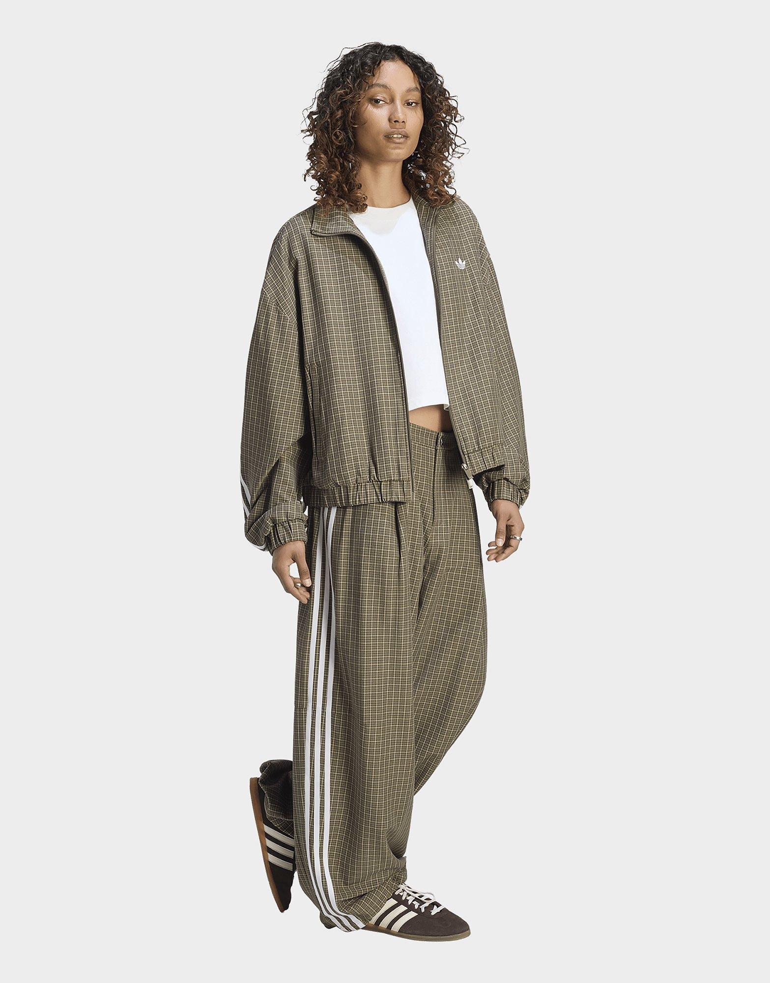 adidas Originals 3-Stripes Checks Tartan Track Top