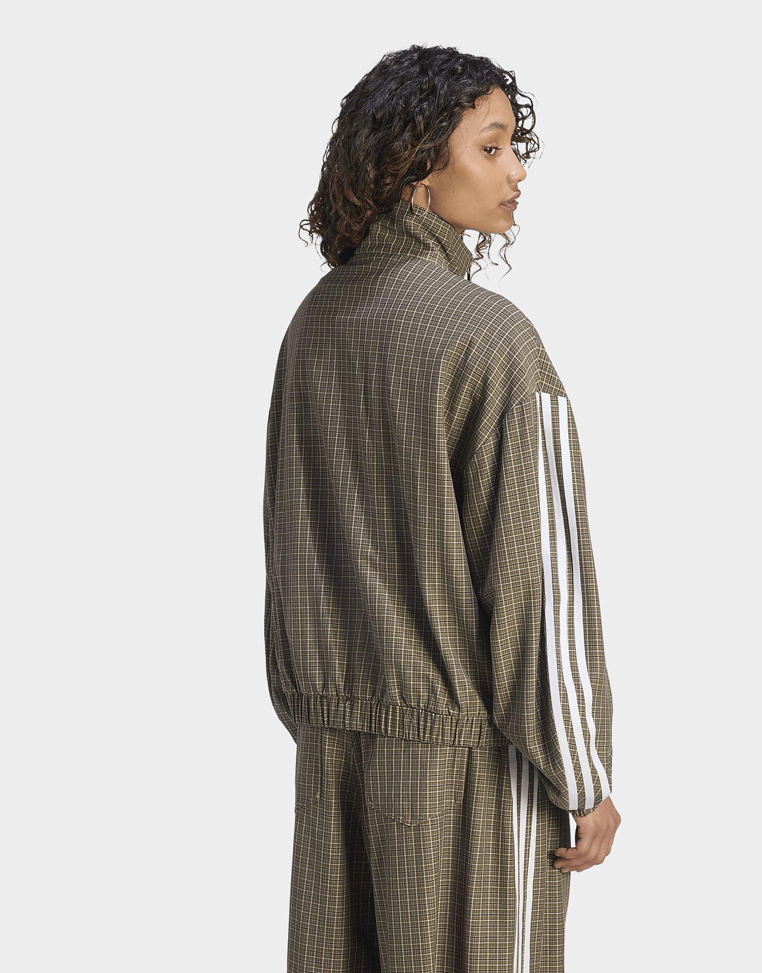 adidas Originals 3-Stripes Checks Tartan Track Top