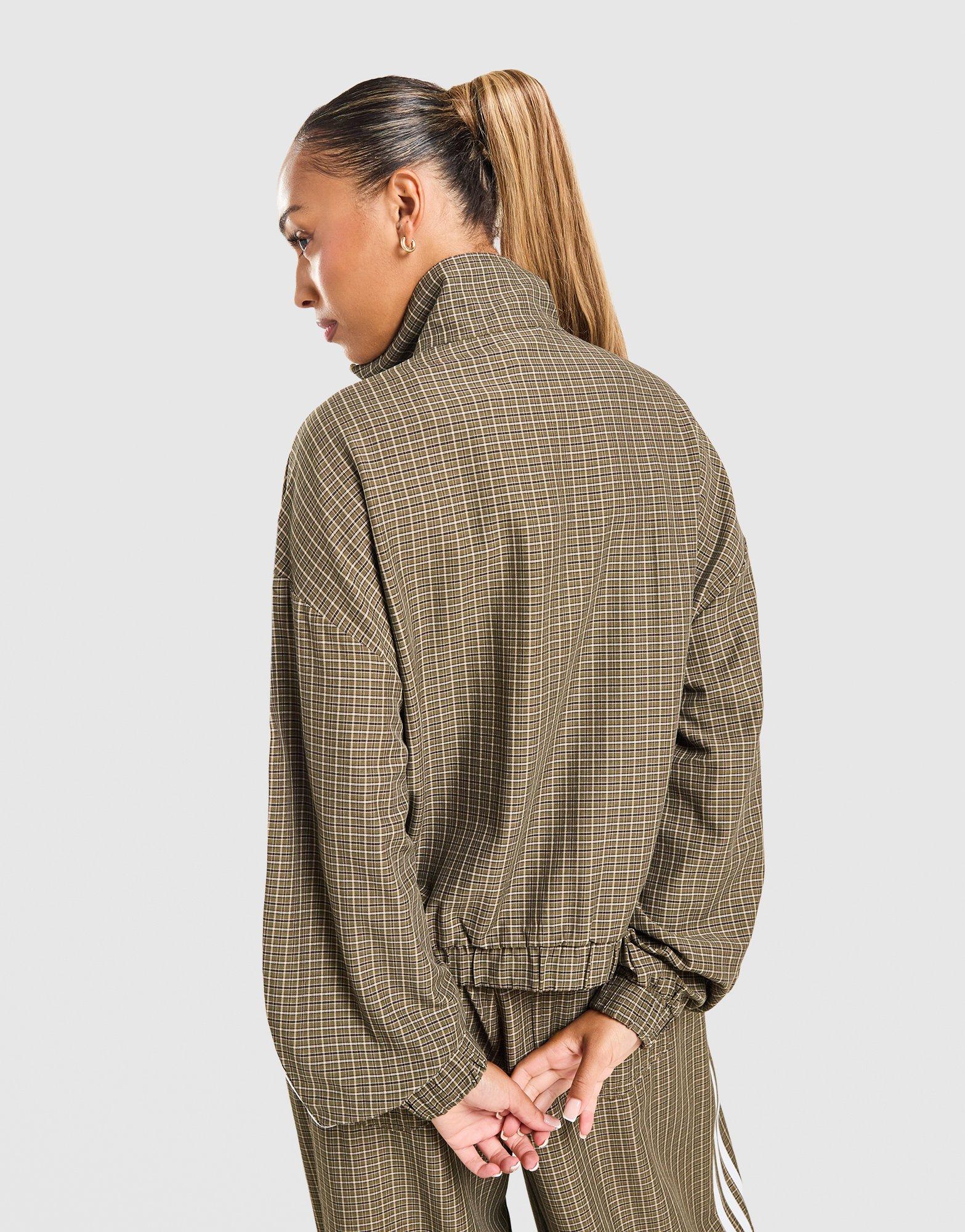 adidas Originals 3-Stripes Checks Tartan Track Top