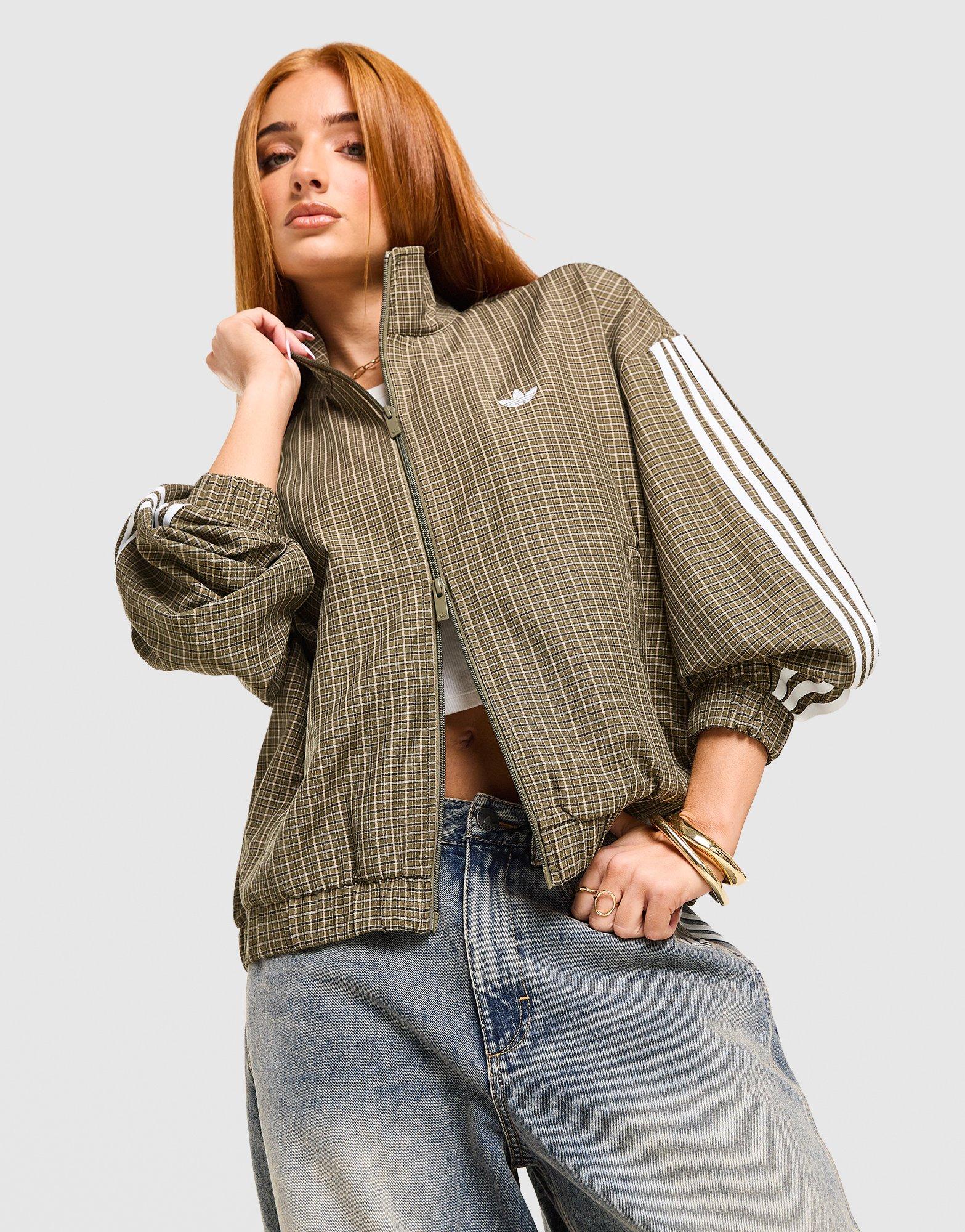 adidas Originals 3-Stripes Checks Tartan Track Top