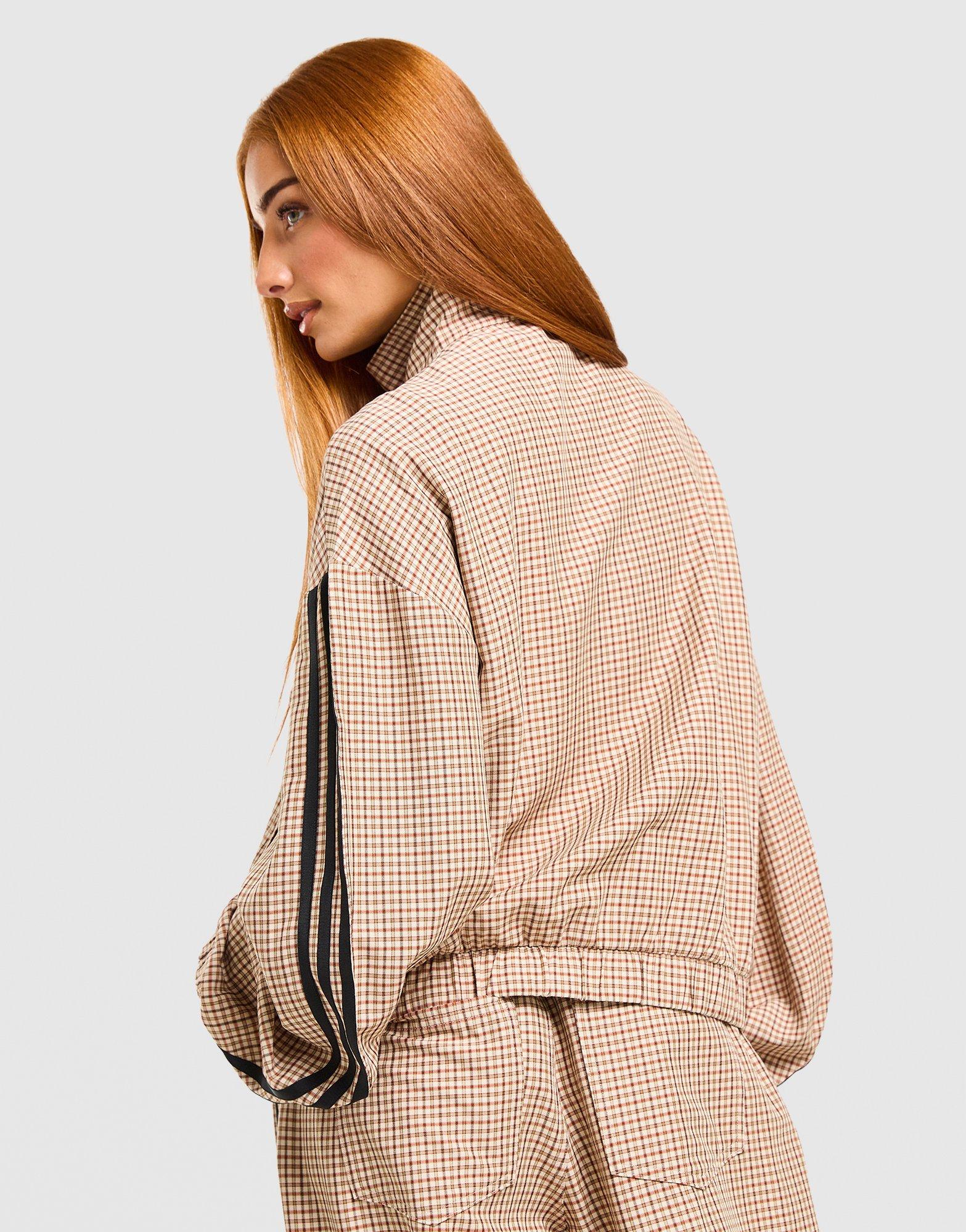 adidas Originals 3-Stripes Checks Tartan Track Top