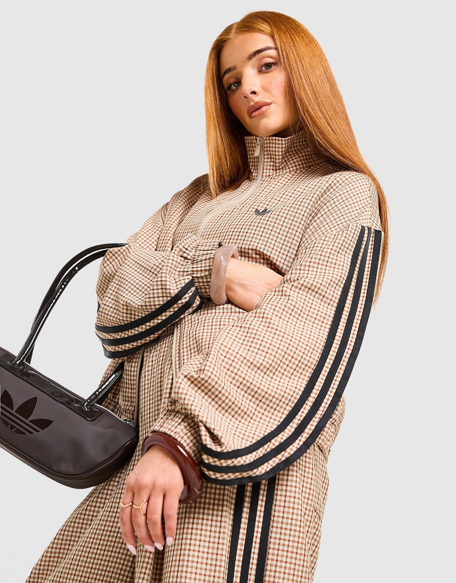 adidas Originals 3-Stripes Checks Tartan Track Top
