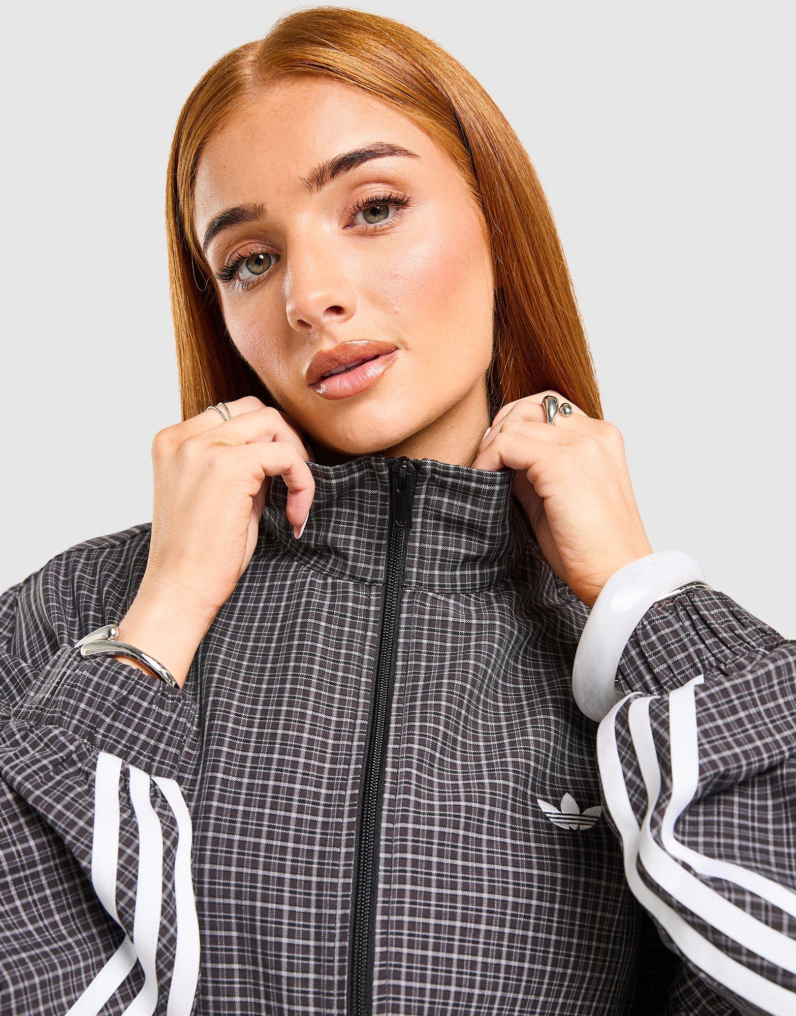 adidas Originals 3-Stripes Checks Tartan Track Top