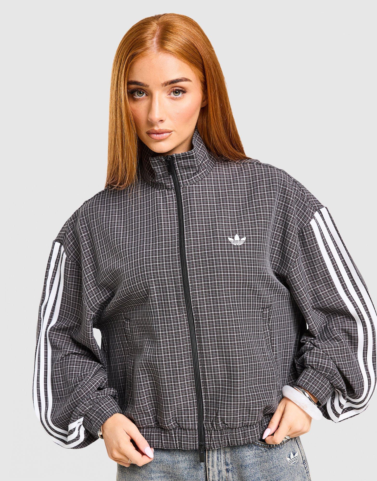 adidas Originals 3-Stripes Checks Tartan Track Top