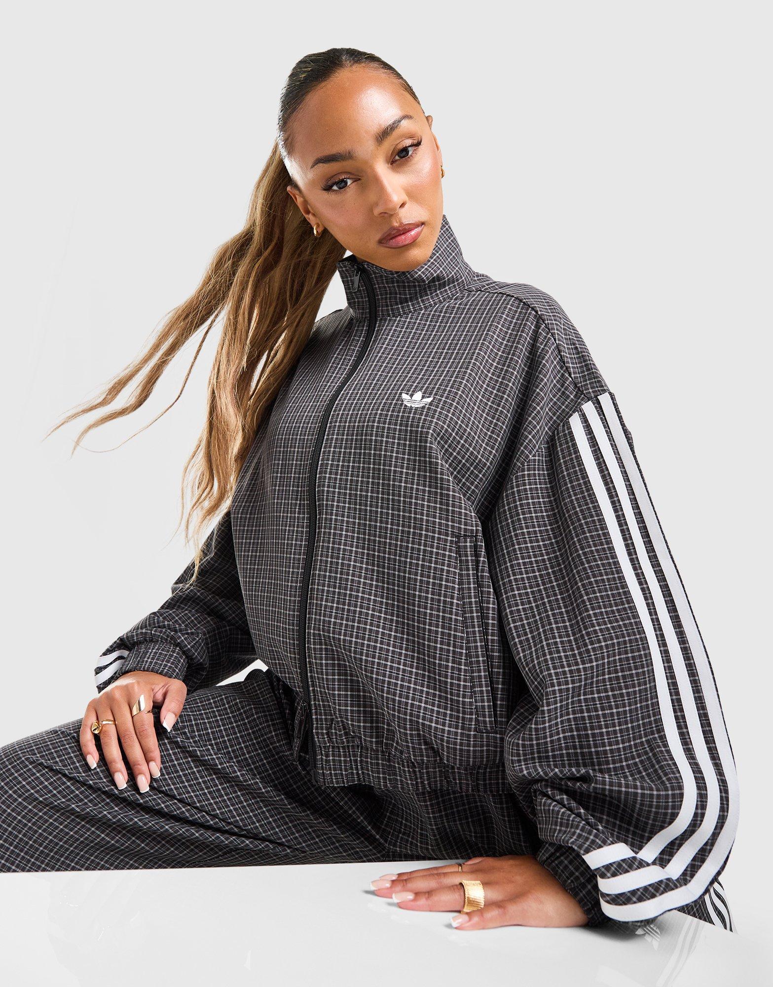 adidas Originals 3-Stripes Checks Tartan Track Top