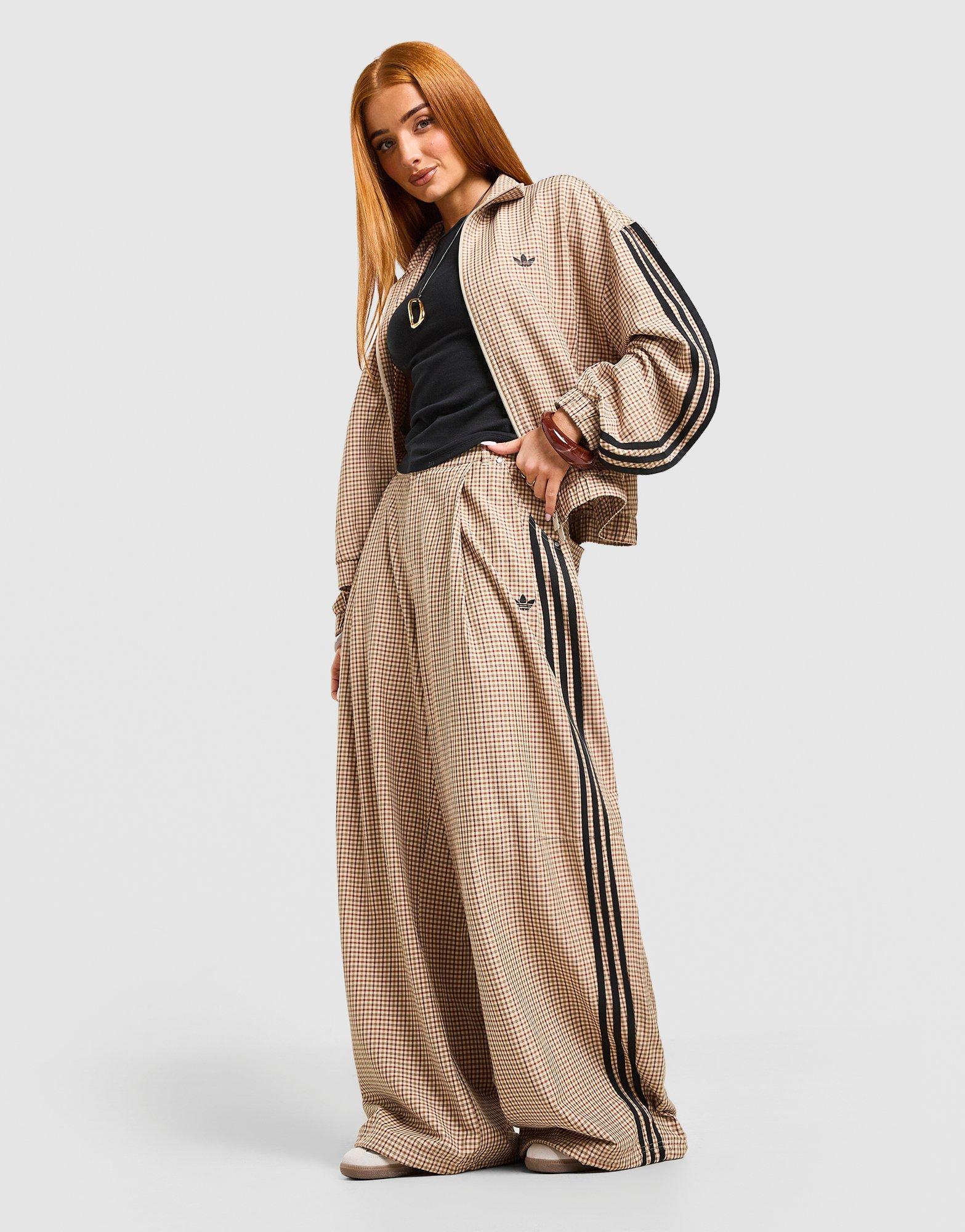 adidas Originals 3-Stripes Checks Loose Track Pants