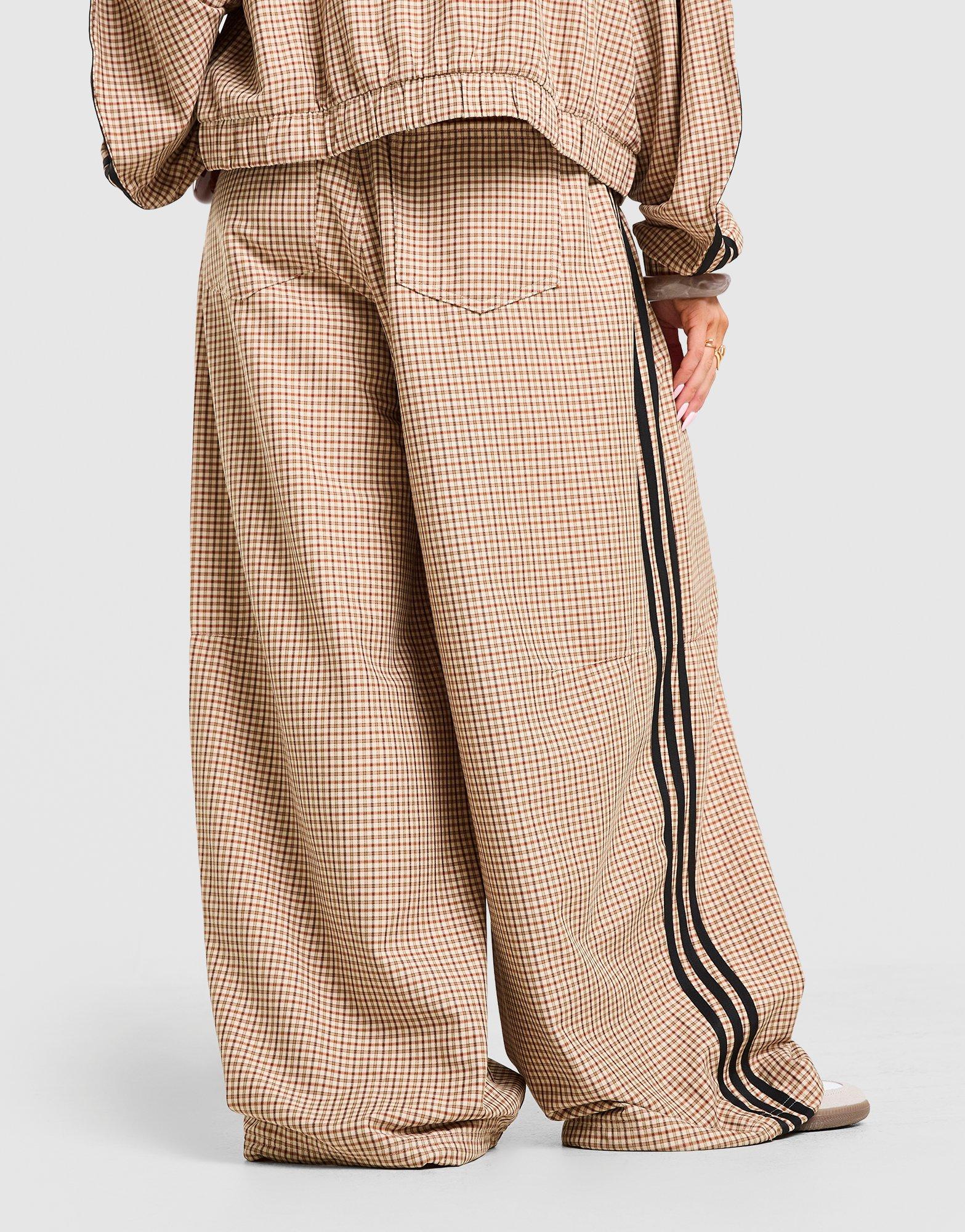 adidas Originals 3-Stripes Checks Loose Track Pants