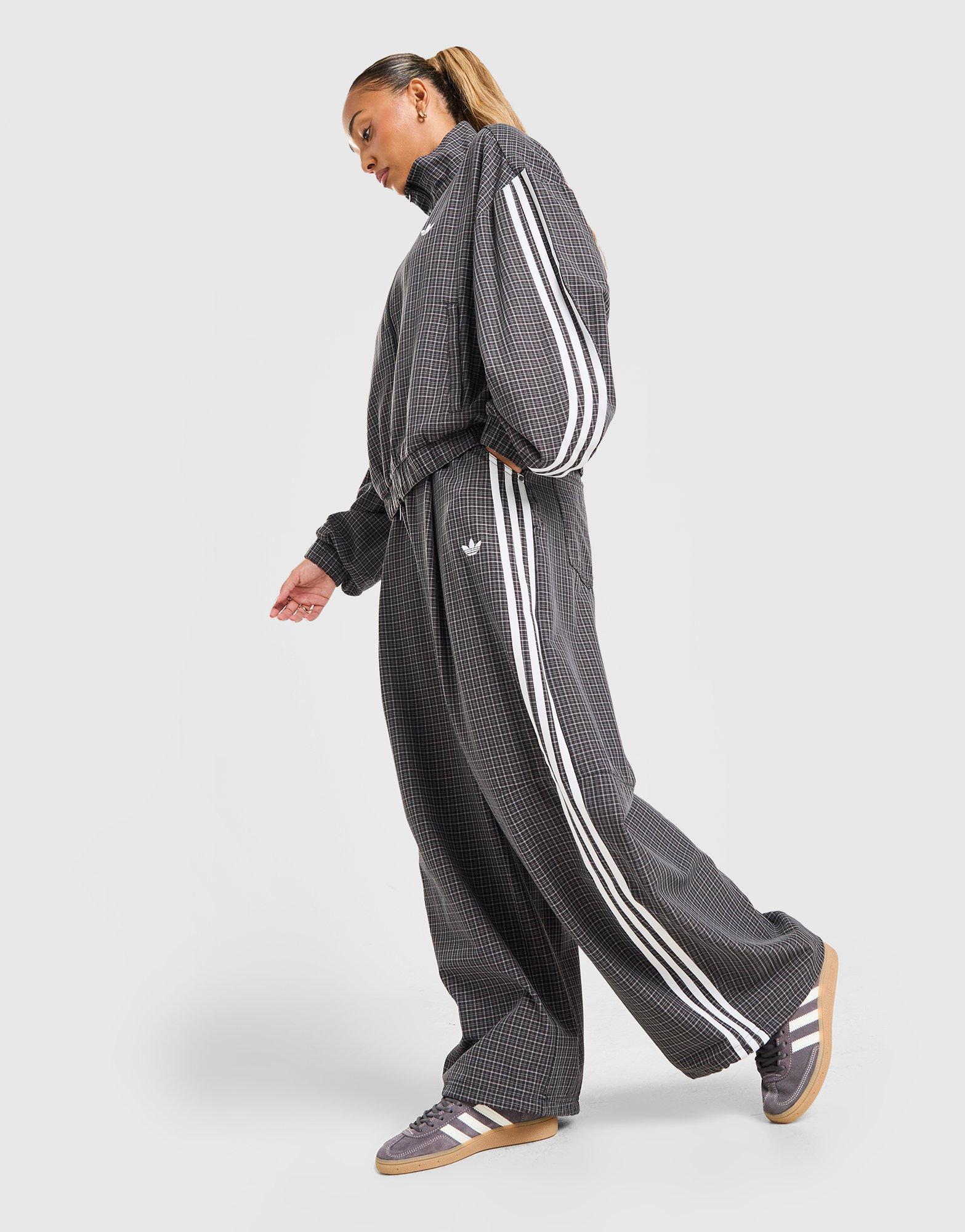 adidas Originals 3-Stripes Checks Loose Track Pants