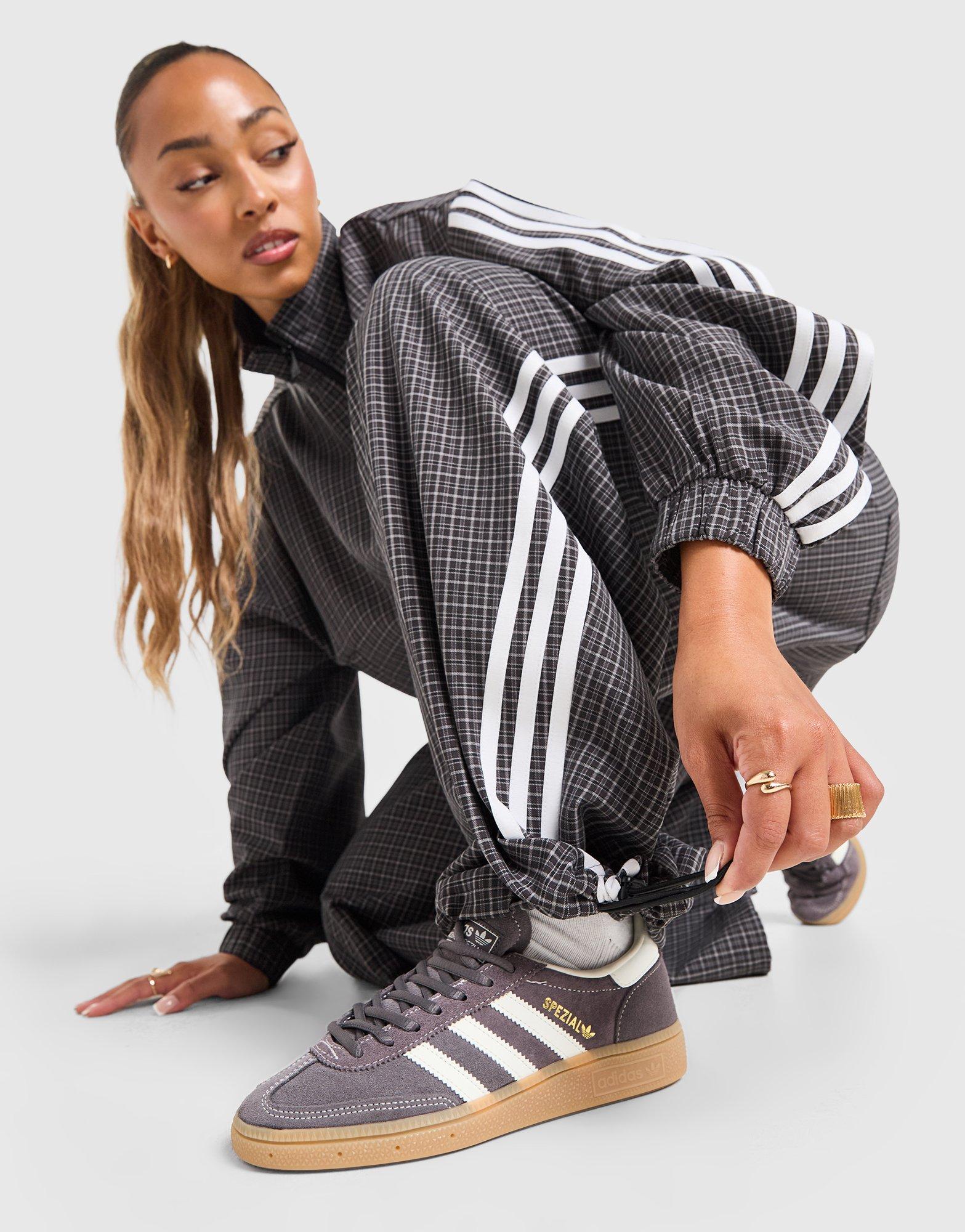 adidas Originals 3-Stripes Checks Loose Track Pants