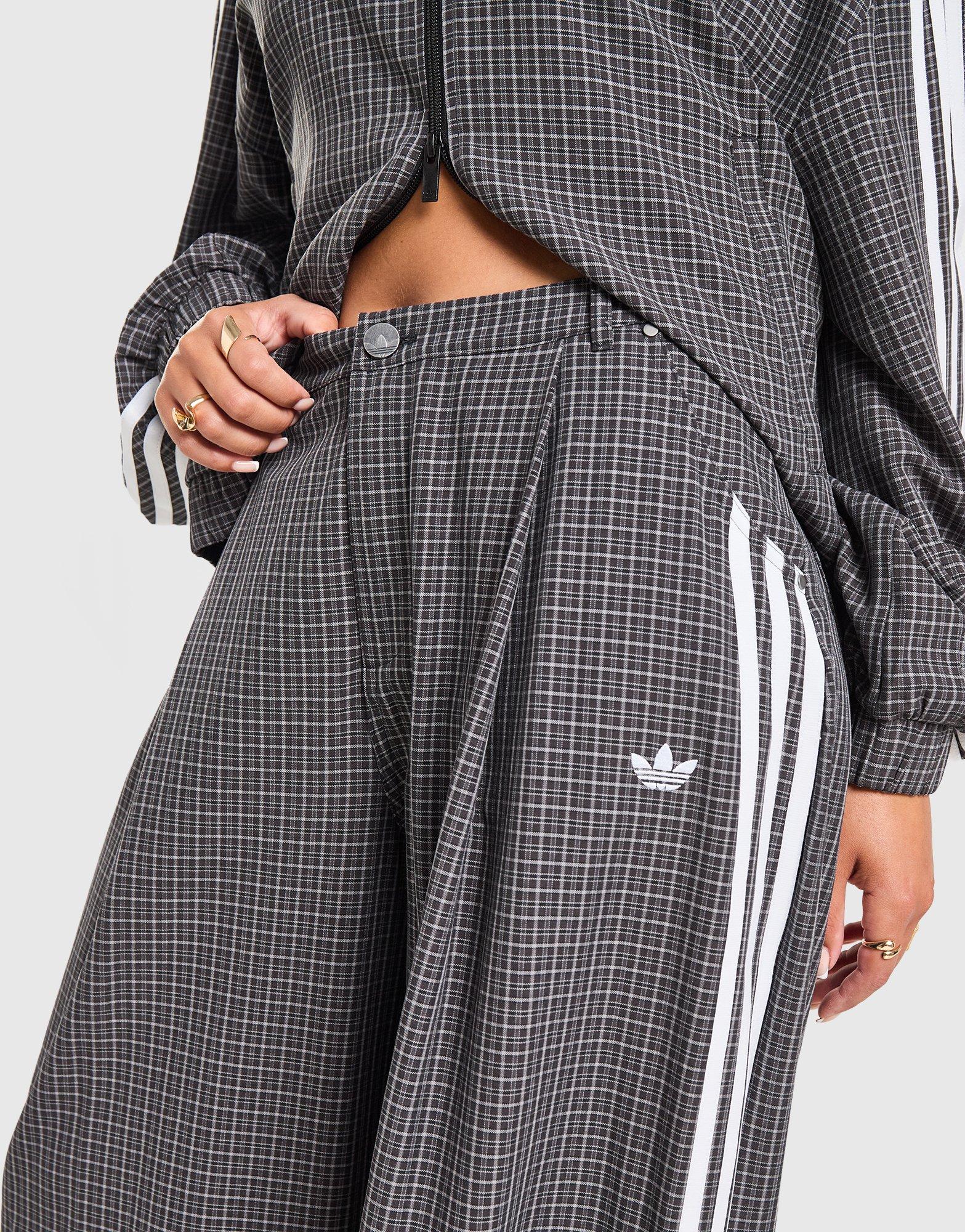 adidas Originals 3-Stripes Checks Loose Track Pants