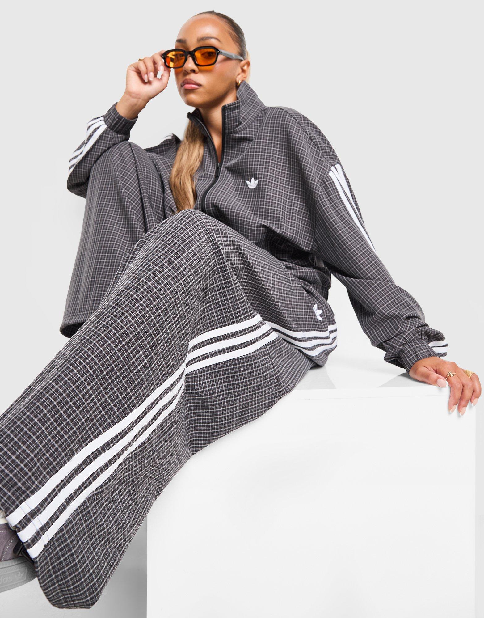 adidas Originals 3-Stripes Checks Loose Track Pants