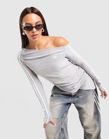 adidas Originals Long Sleeve Asymmetric One Shoulder Top