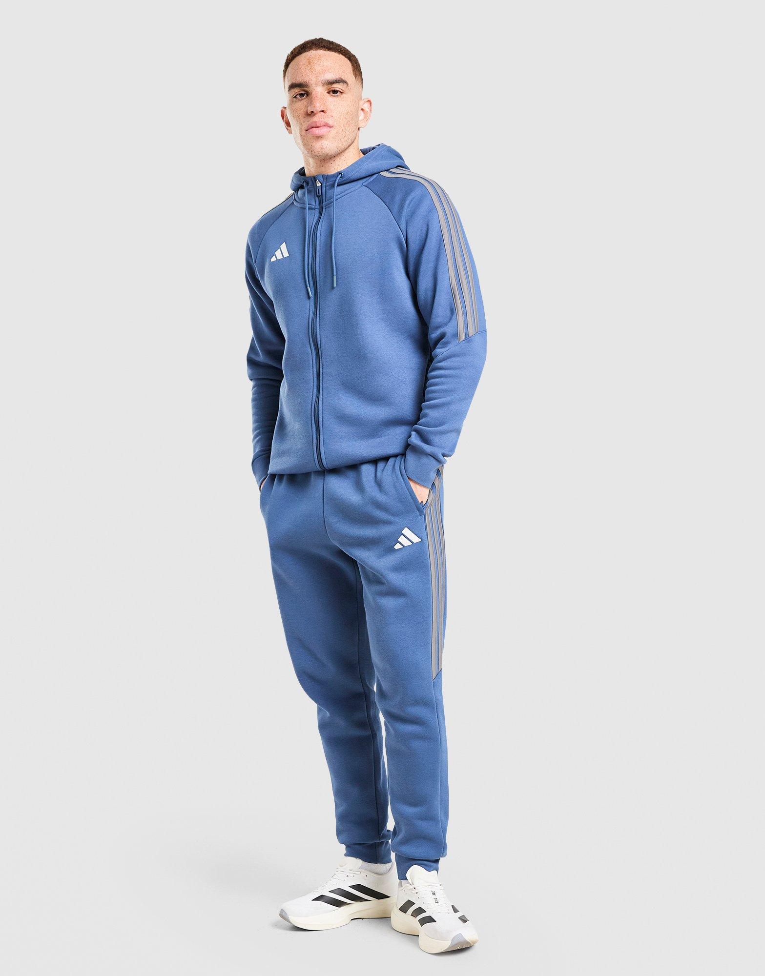 adidas Tiro Essentials 3-Stripes Full Zip Hoodie