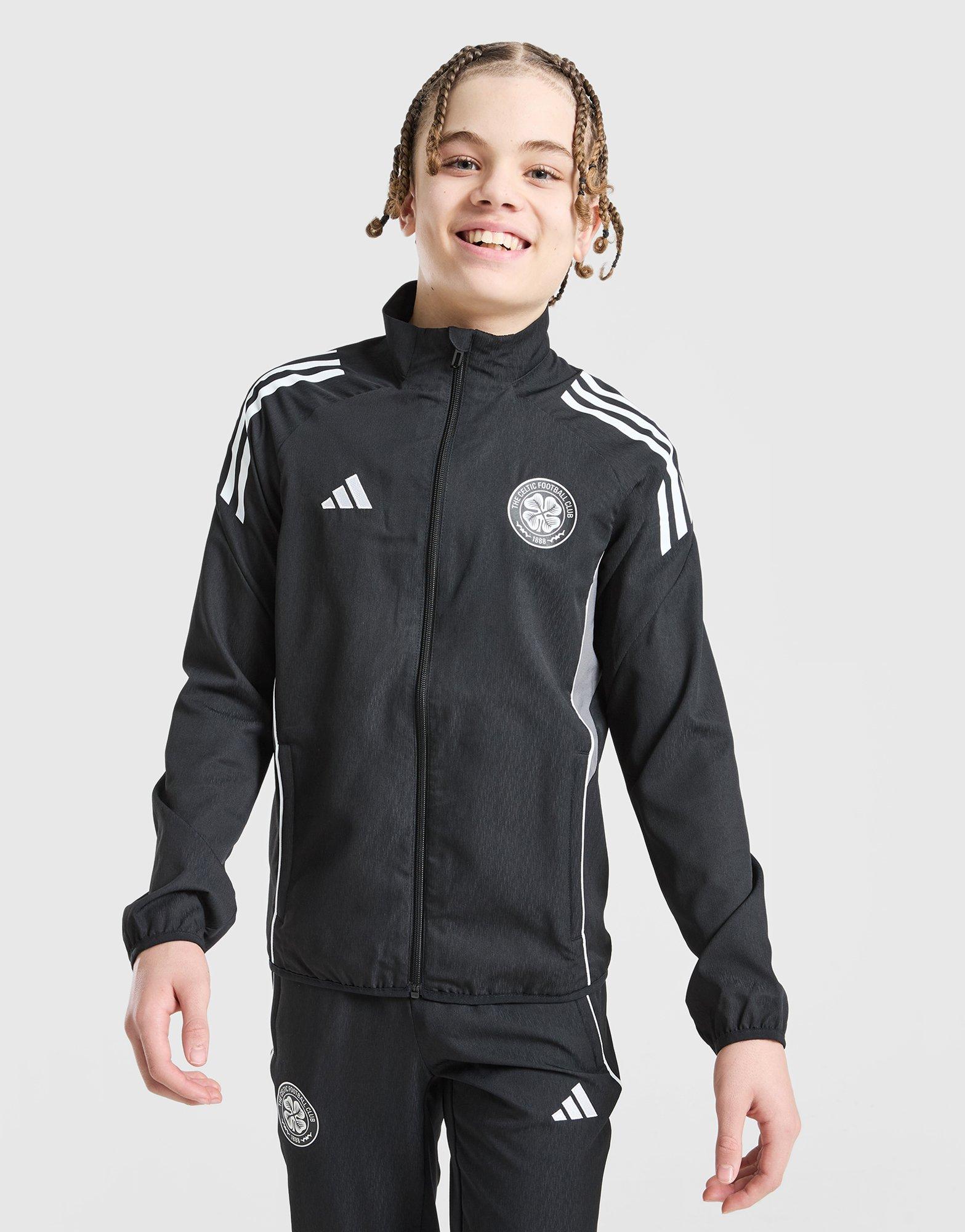 adidas Celtic FC Tiro 25 Pre Match Jacket Junior