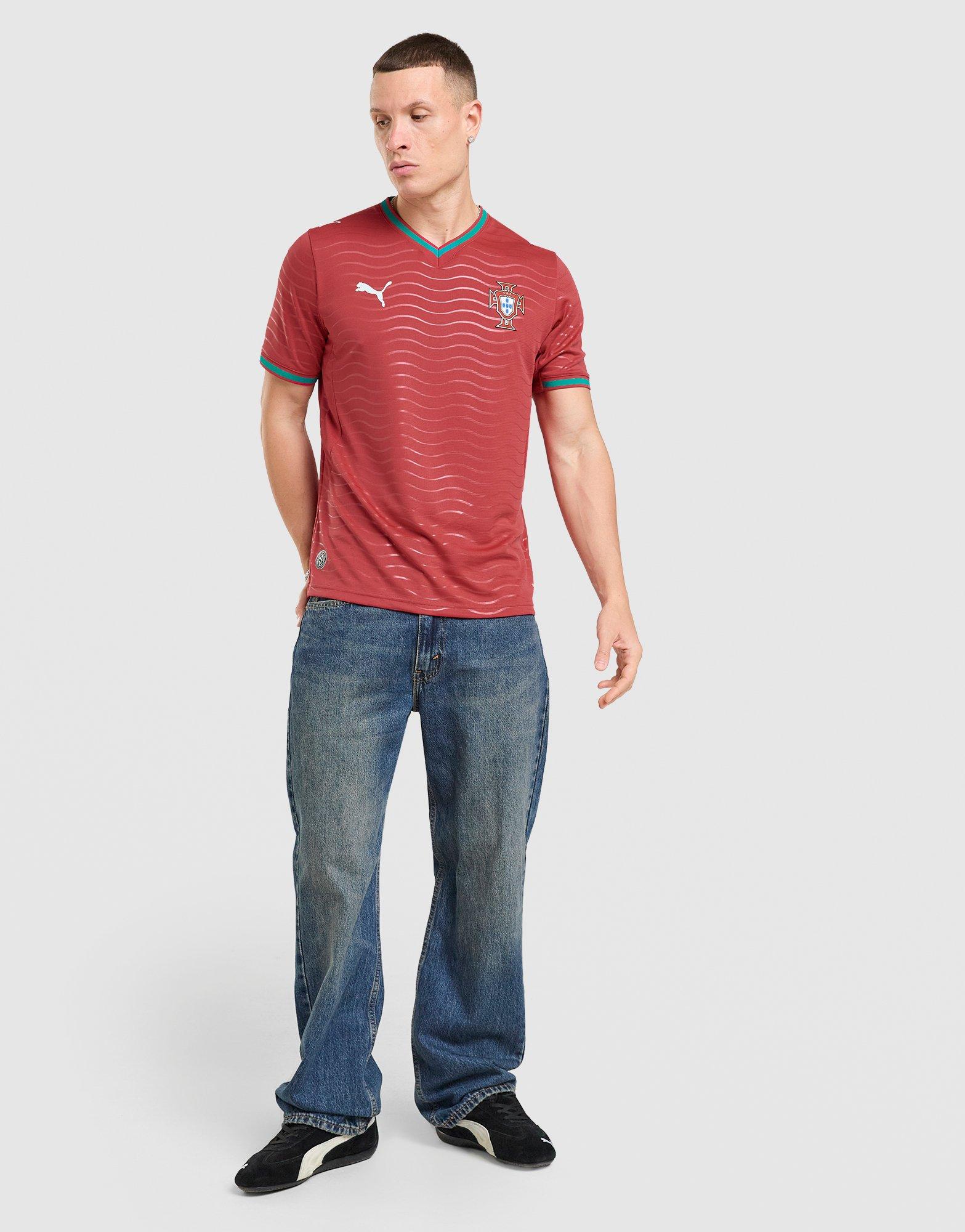 Red PUMA Portugal 2026 Home Shirt - JD Sports Global