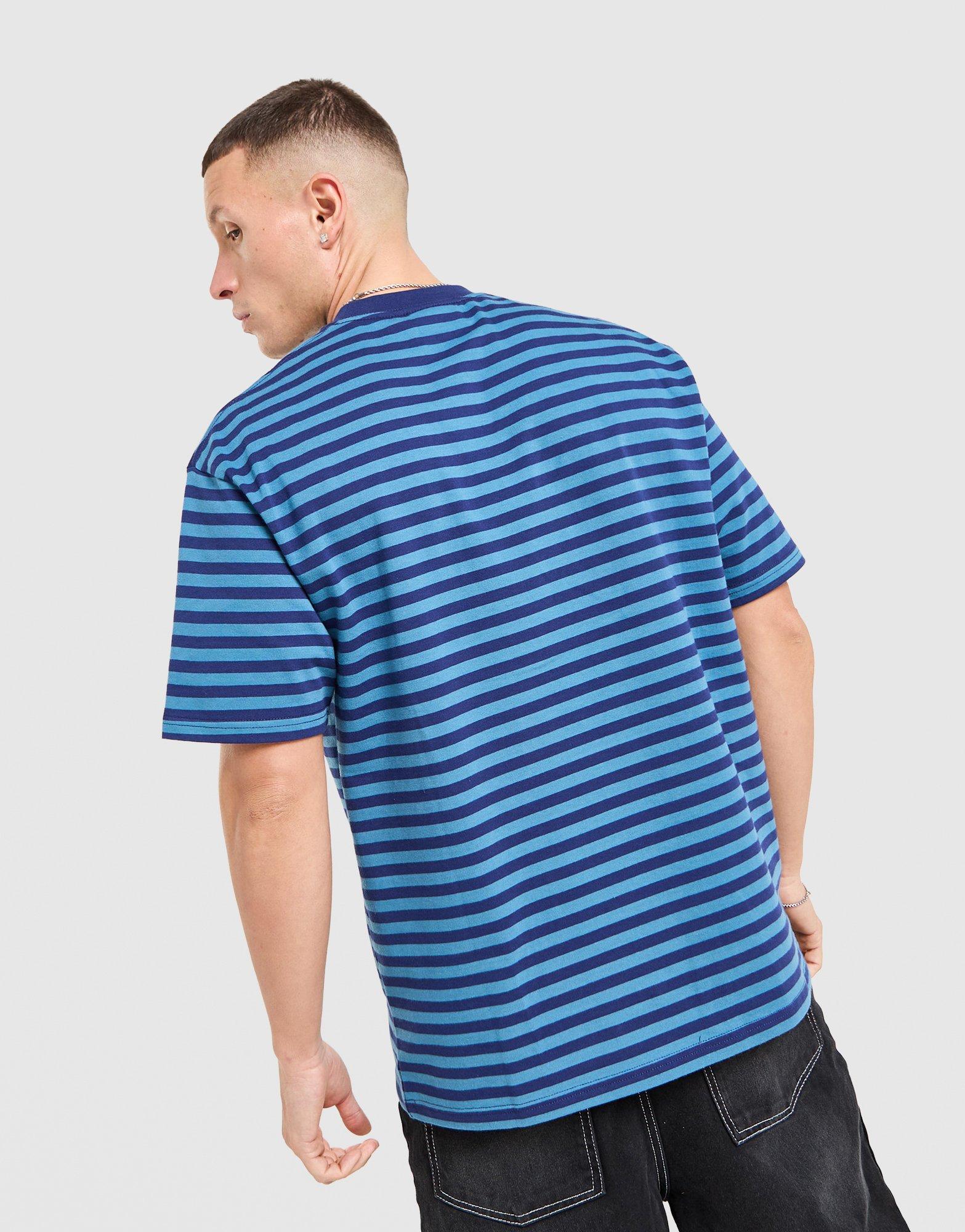 Unlike Humans Wells Stripe Pocket T-Shirt