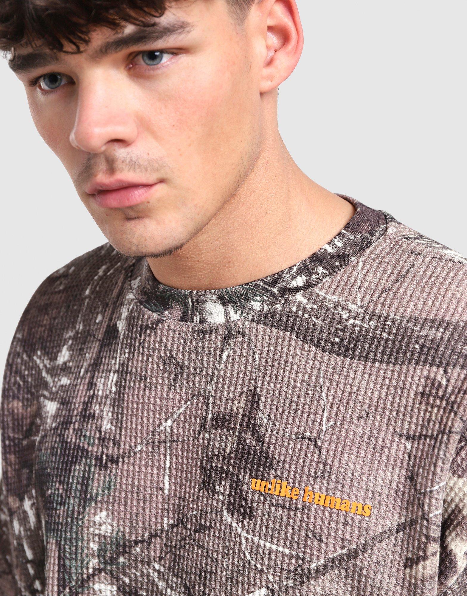 Unlike Humans Lua Waffle Realtree T-Shirt